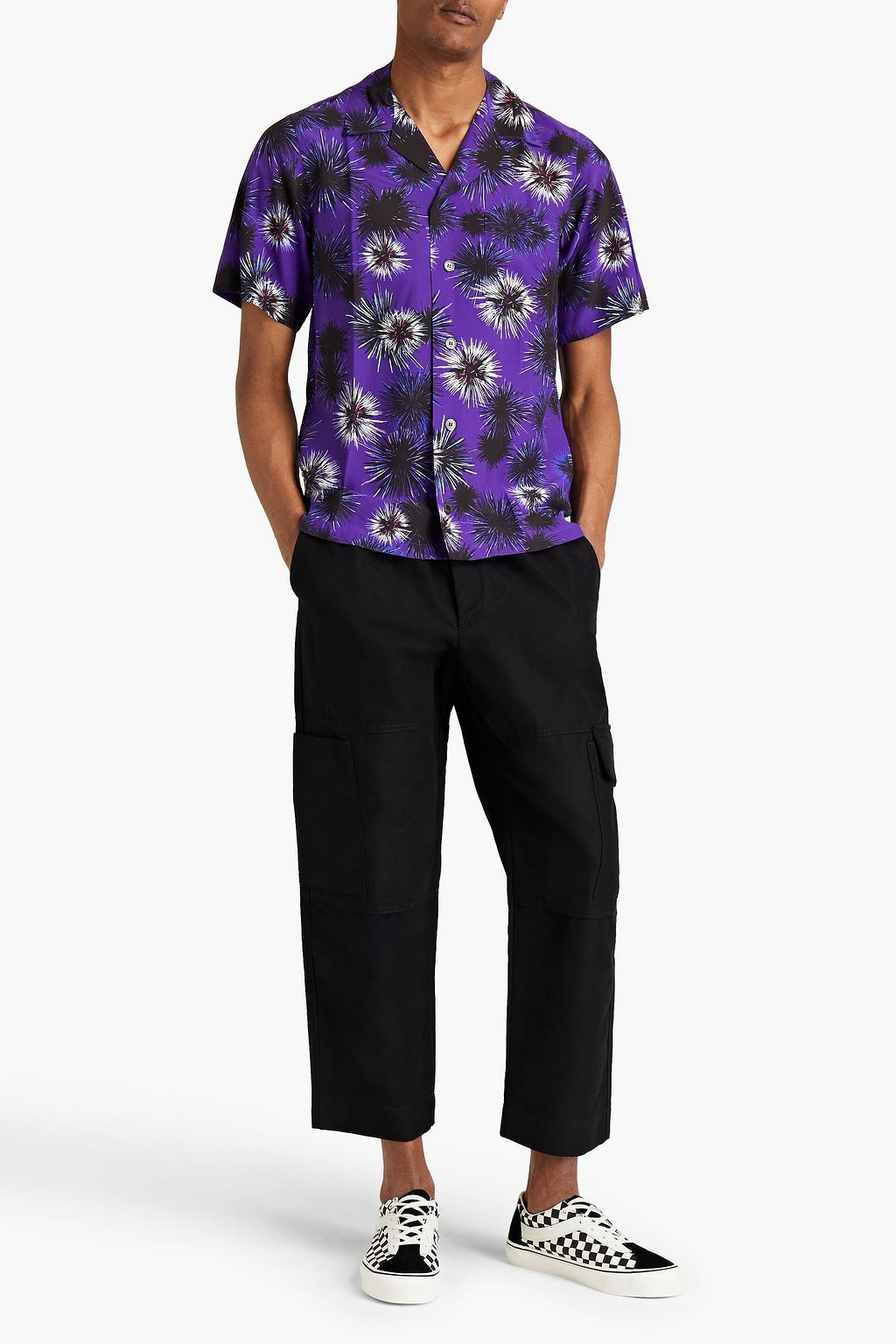 KENZO Printed crepe shirt