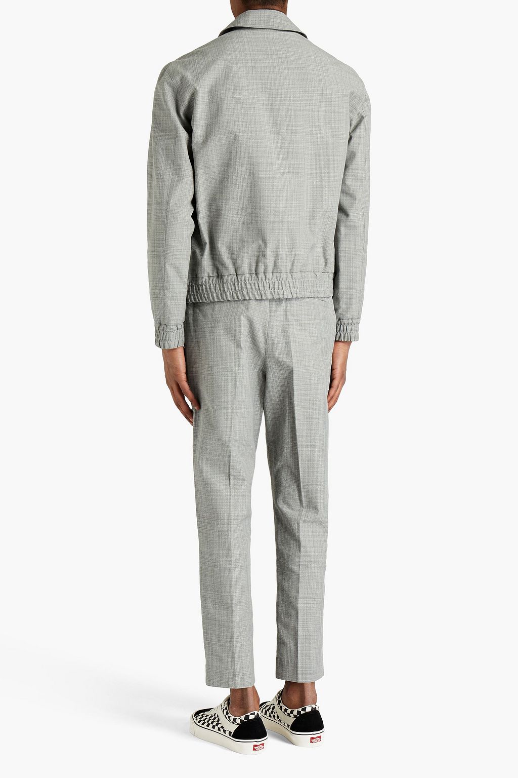 KENZO Mélange cotton-blend jacket