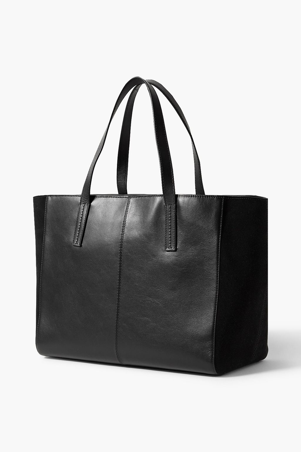 SEE BY CHLOÉ Tilda embossed leather and suede tote
