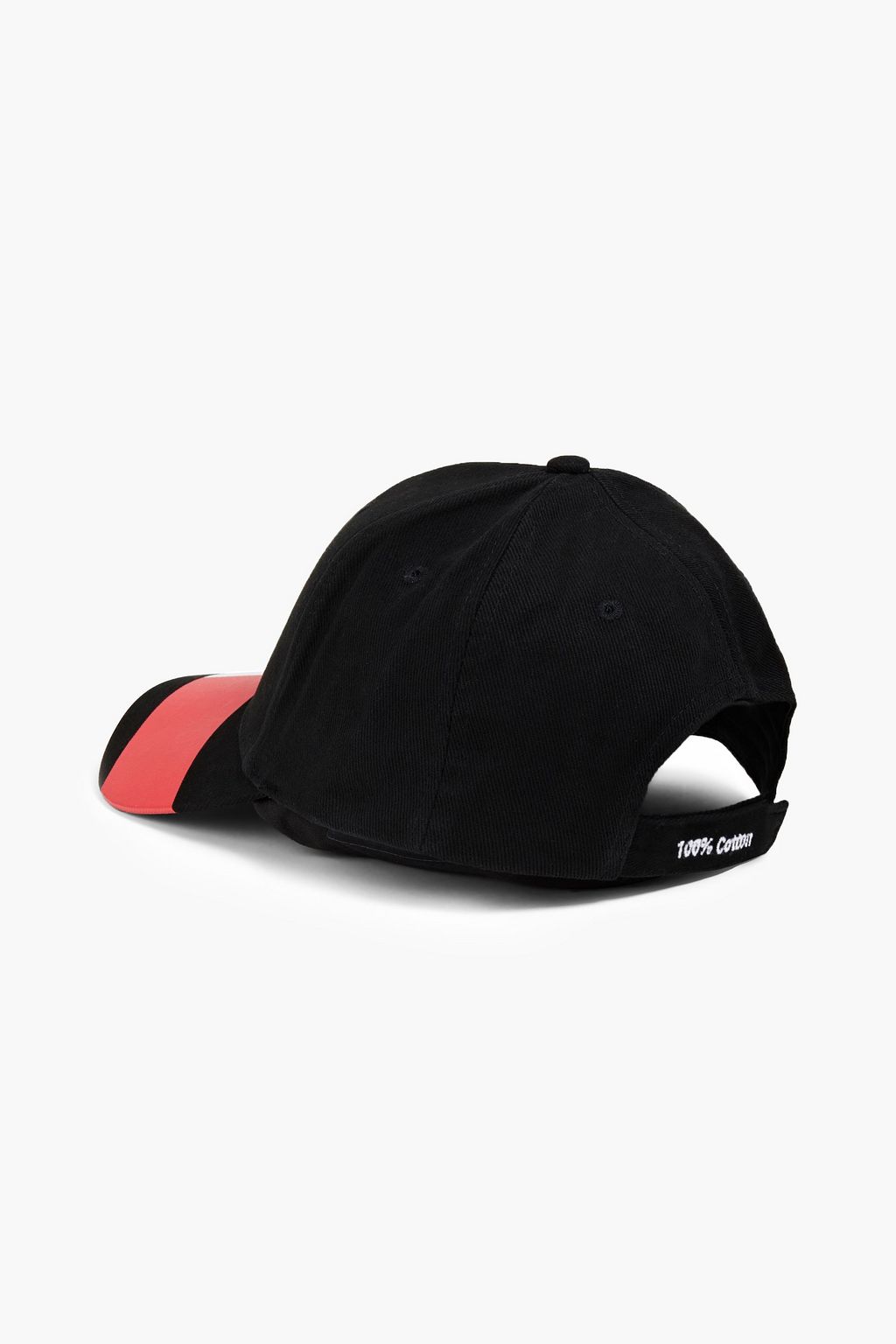 VETEMENTS X TOMMY HILFIGER Logo-embroidered cotton-twill cap
