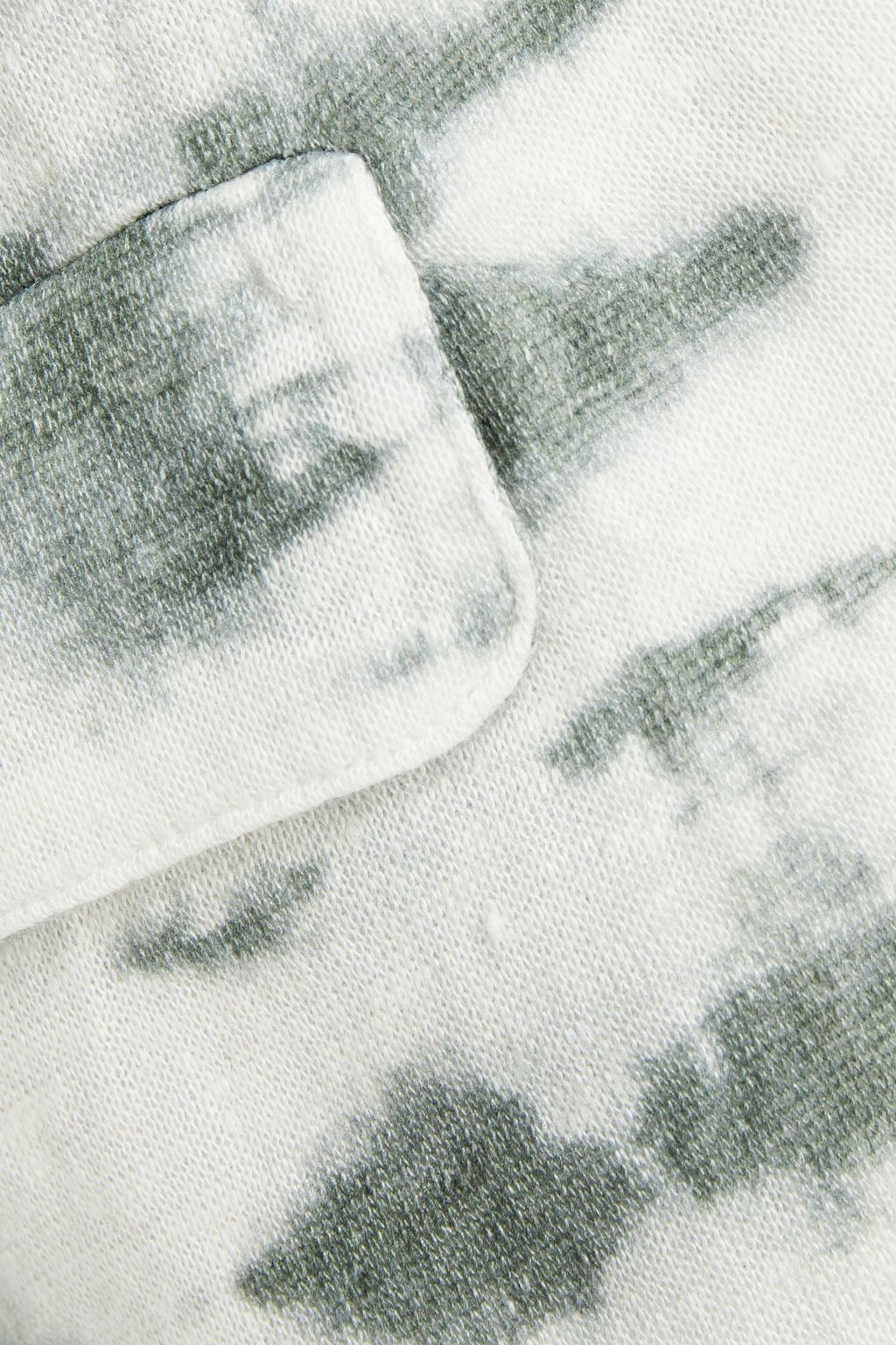 MAJESTIC FILATURES Tie-dyed slub linen-jersey blazer