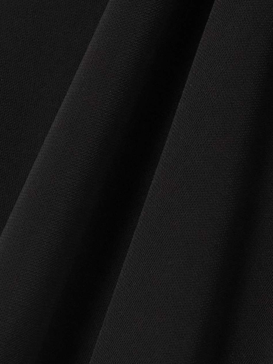 cutout jersey maxi dress