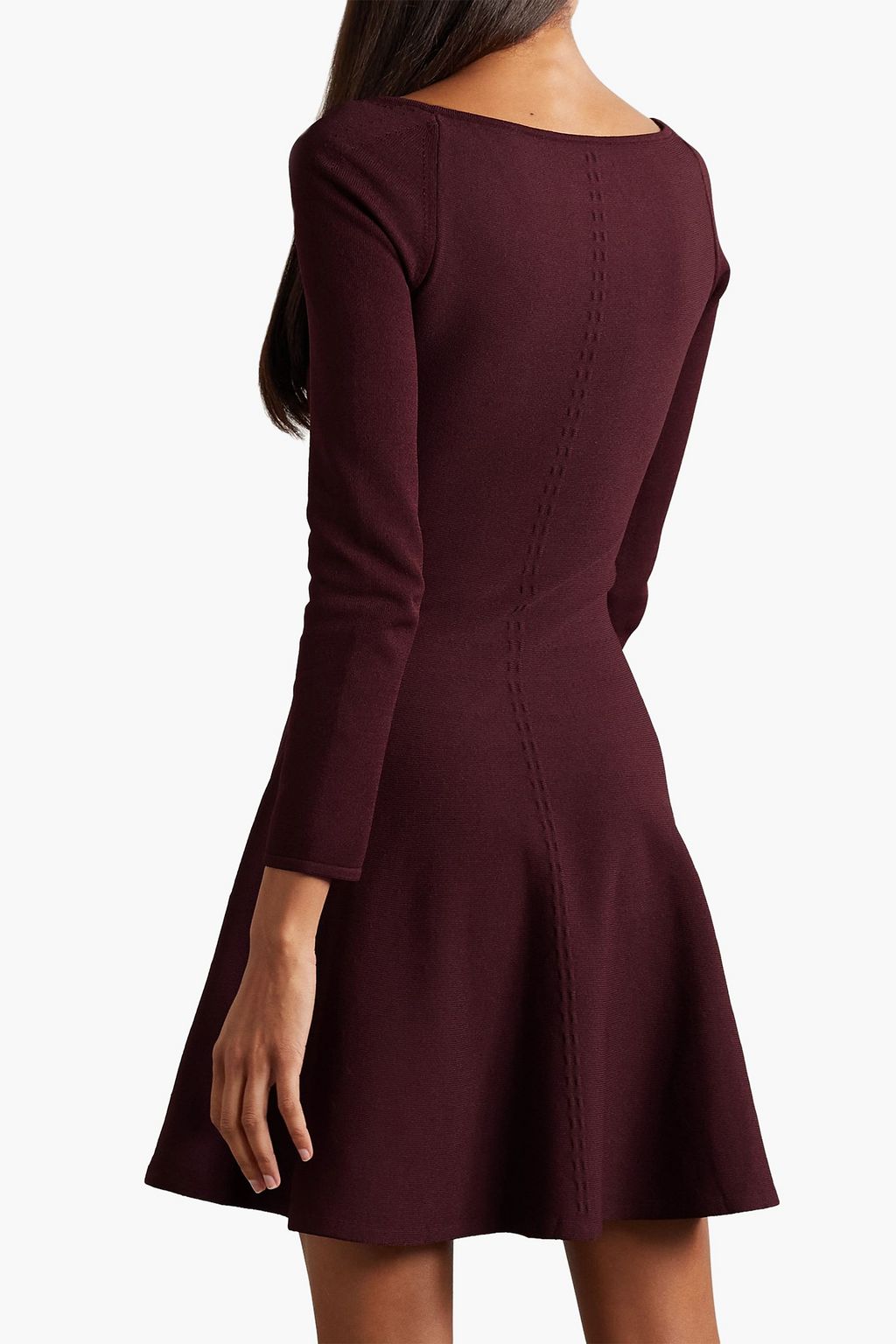 KHAITE Dylan stretch-knit mini dress