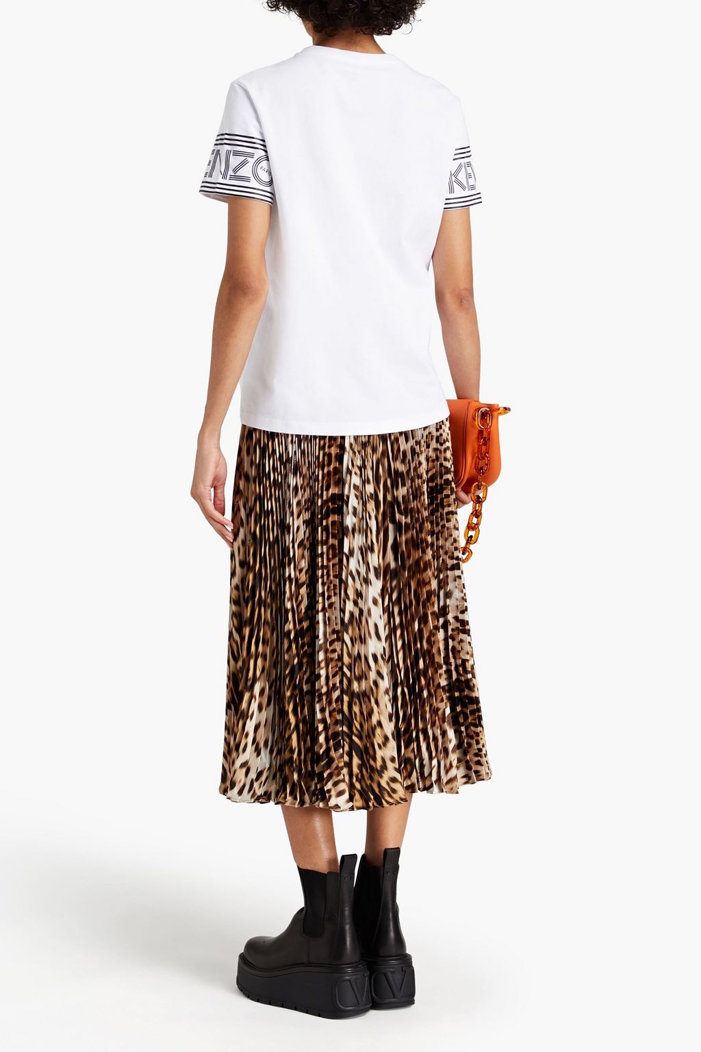 KENZO Printed cotton-jersey T-shirt
