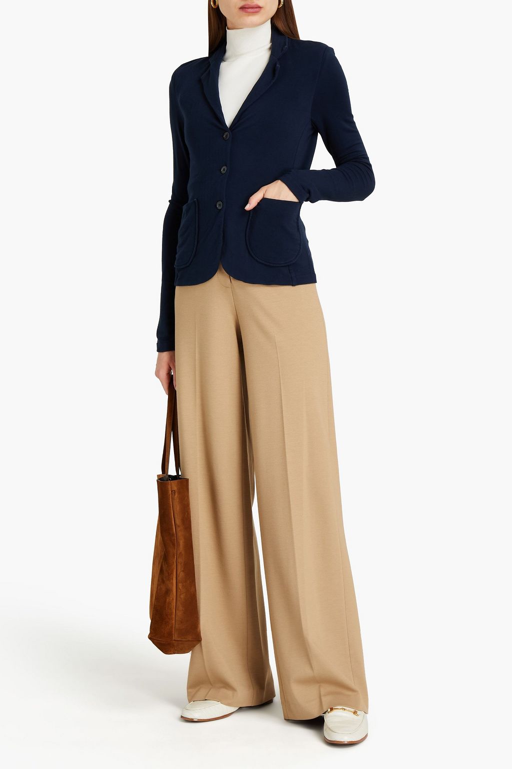 MAJESTIC FILATURES French terry blazer