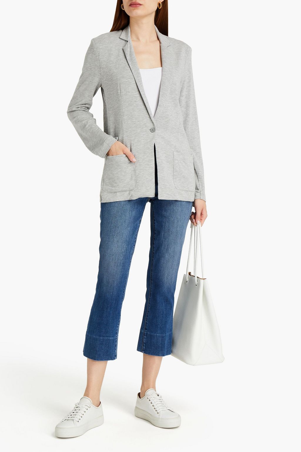 MAJESTIC FILATURES Stretch-jersey blazer