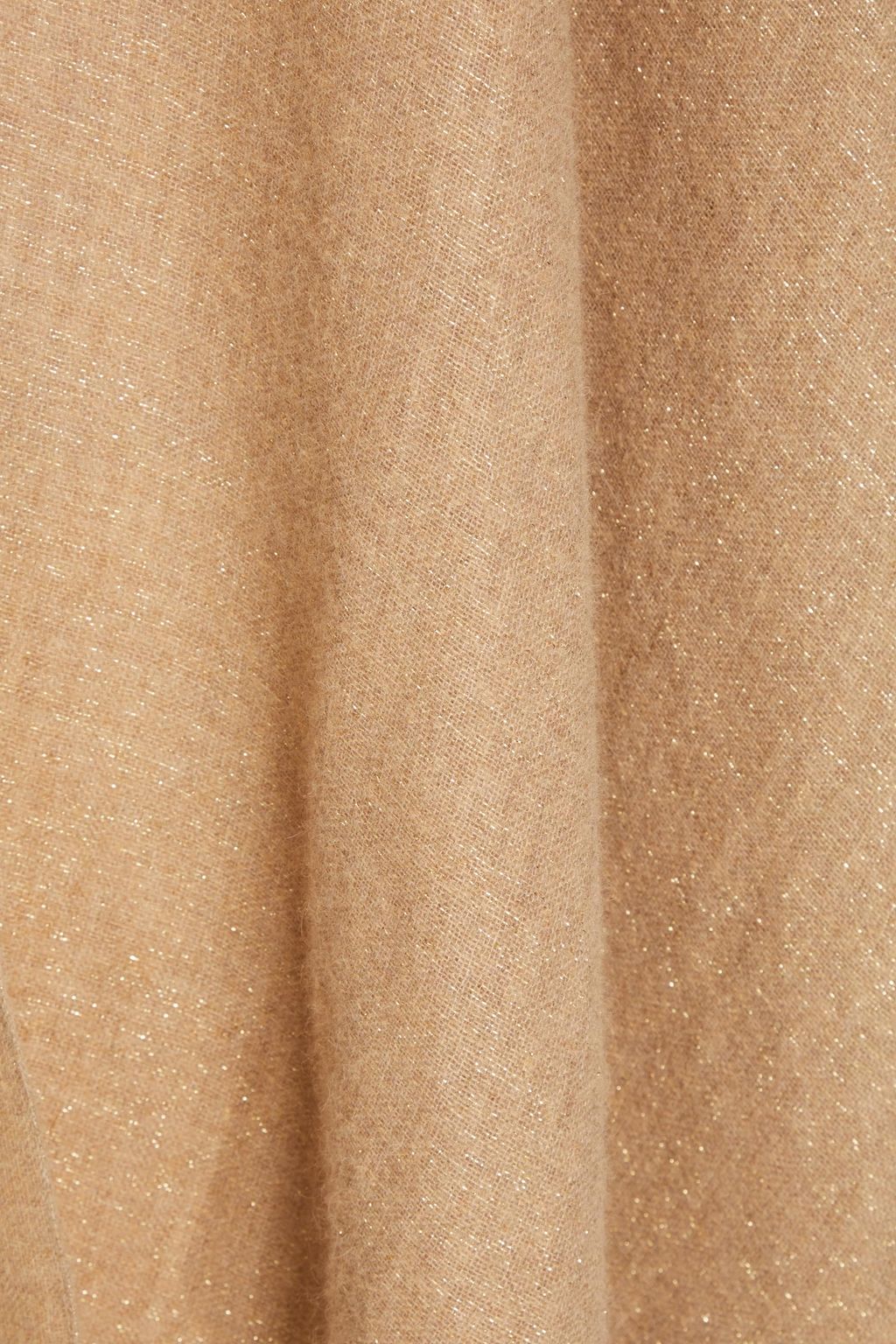 BRUNELLO CUCINELLI Fringed knitted poncho