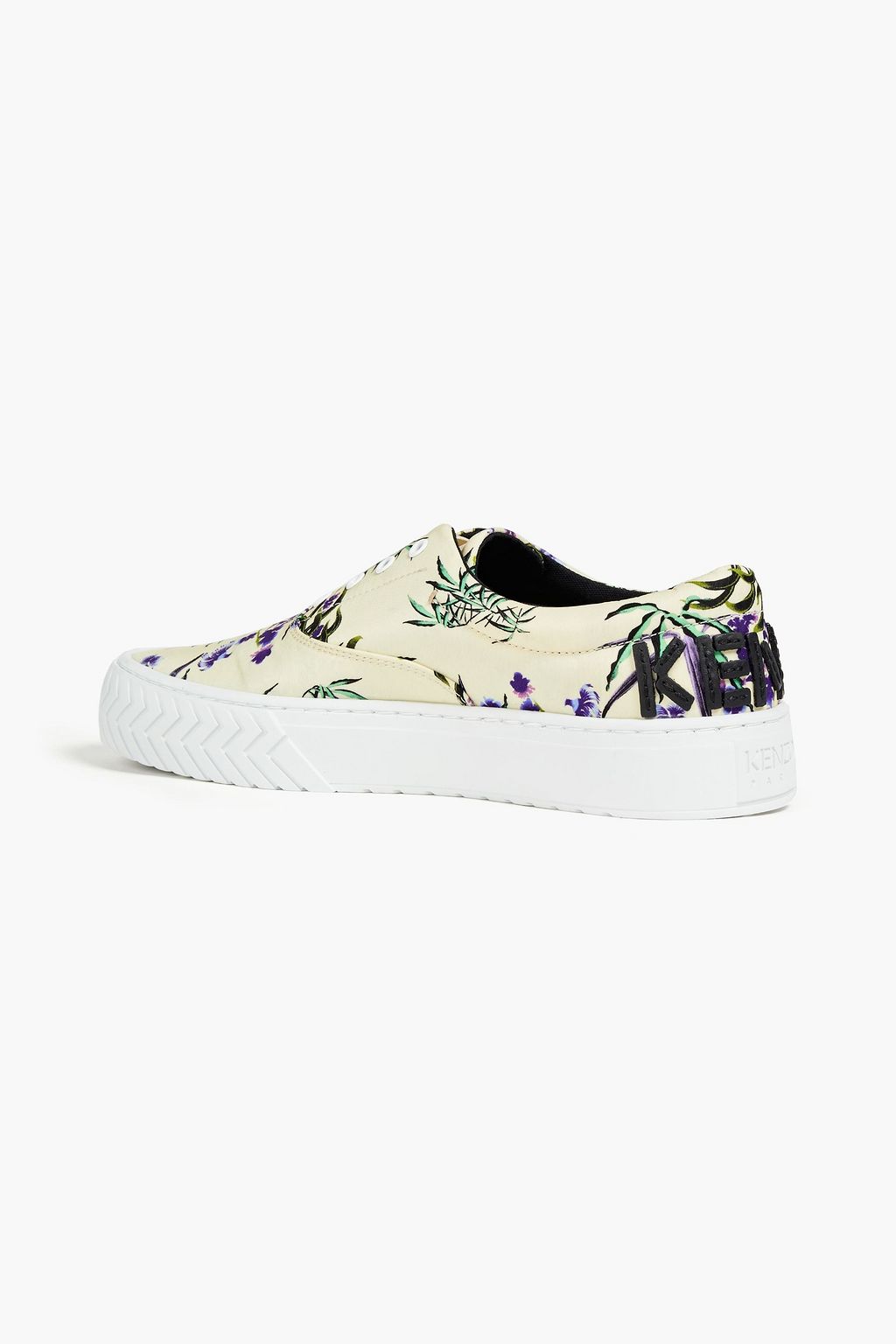 KENZO K-Skate floral-print canvas slip-on sneakers