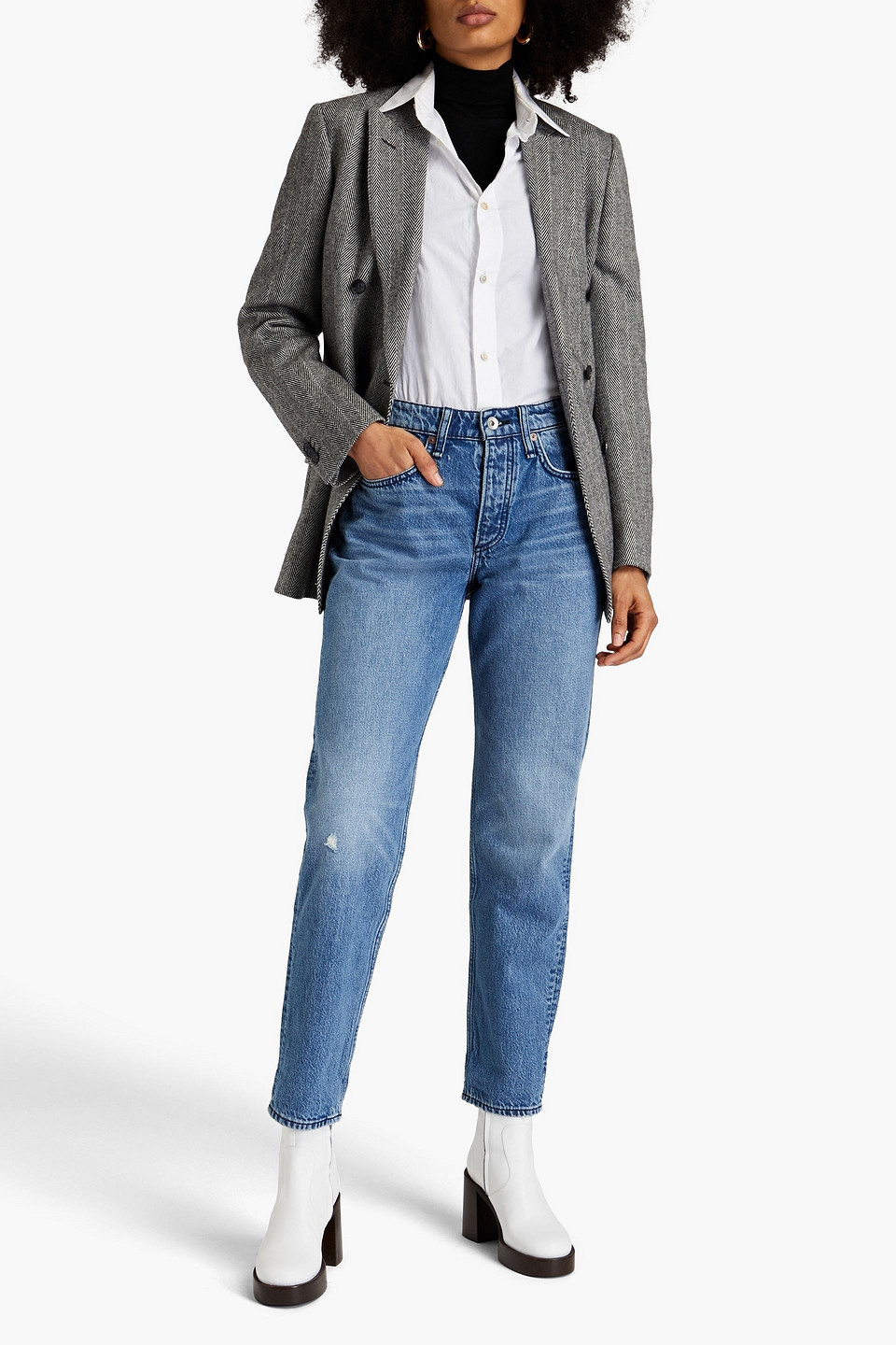 RAG & BONE ROSA FADED BOYFRIEND JEANS 3074457345634576648
