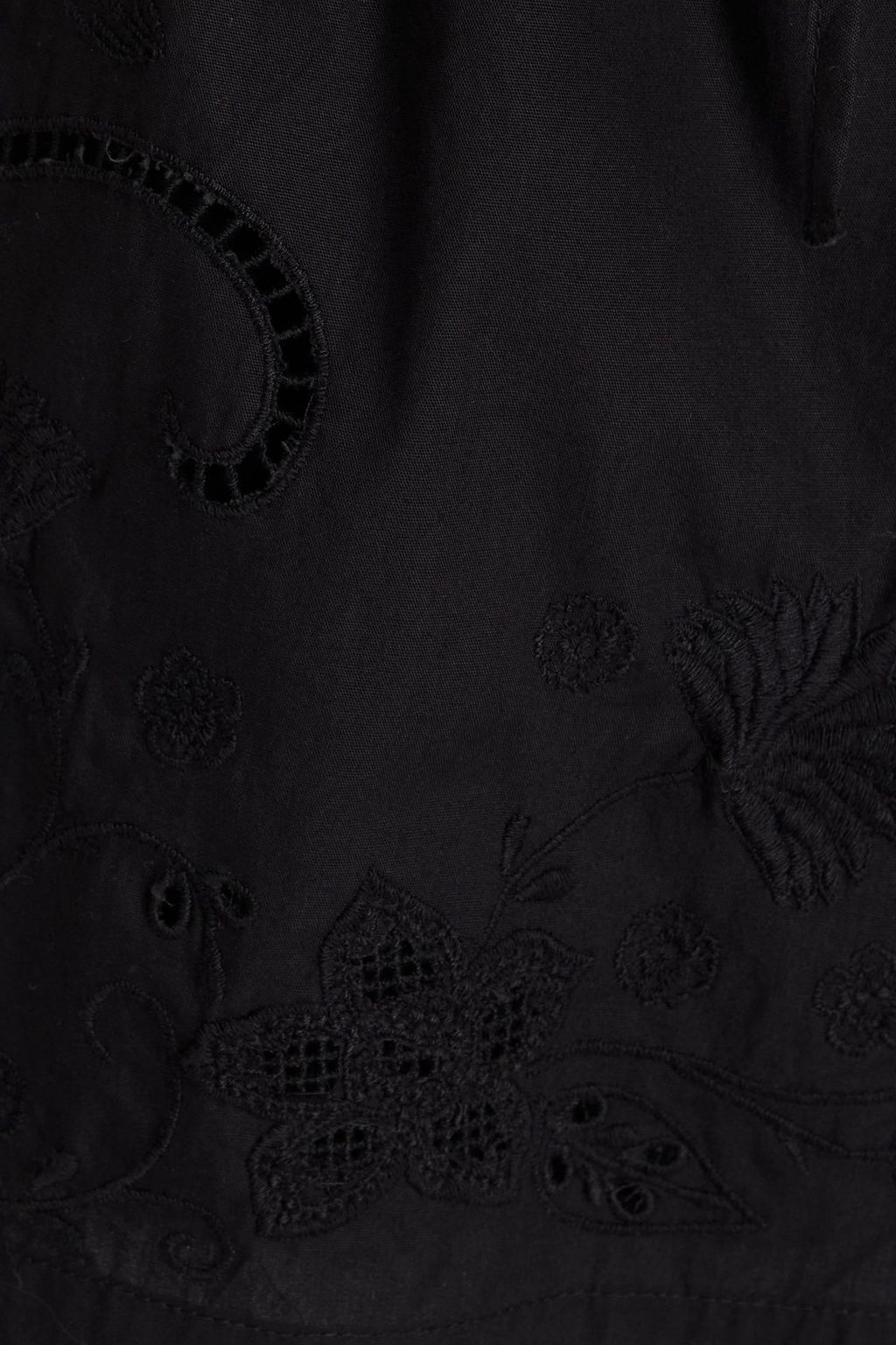 RAG & BONE شورت «مارلي» من القطن بتطريز إنجليزي