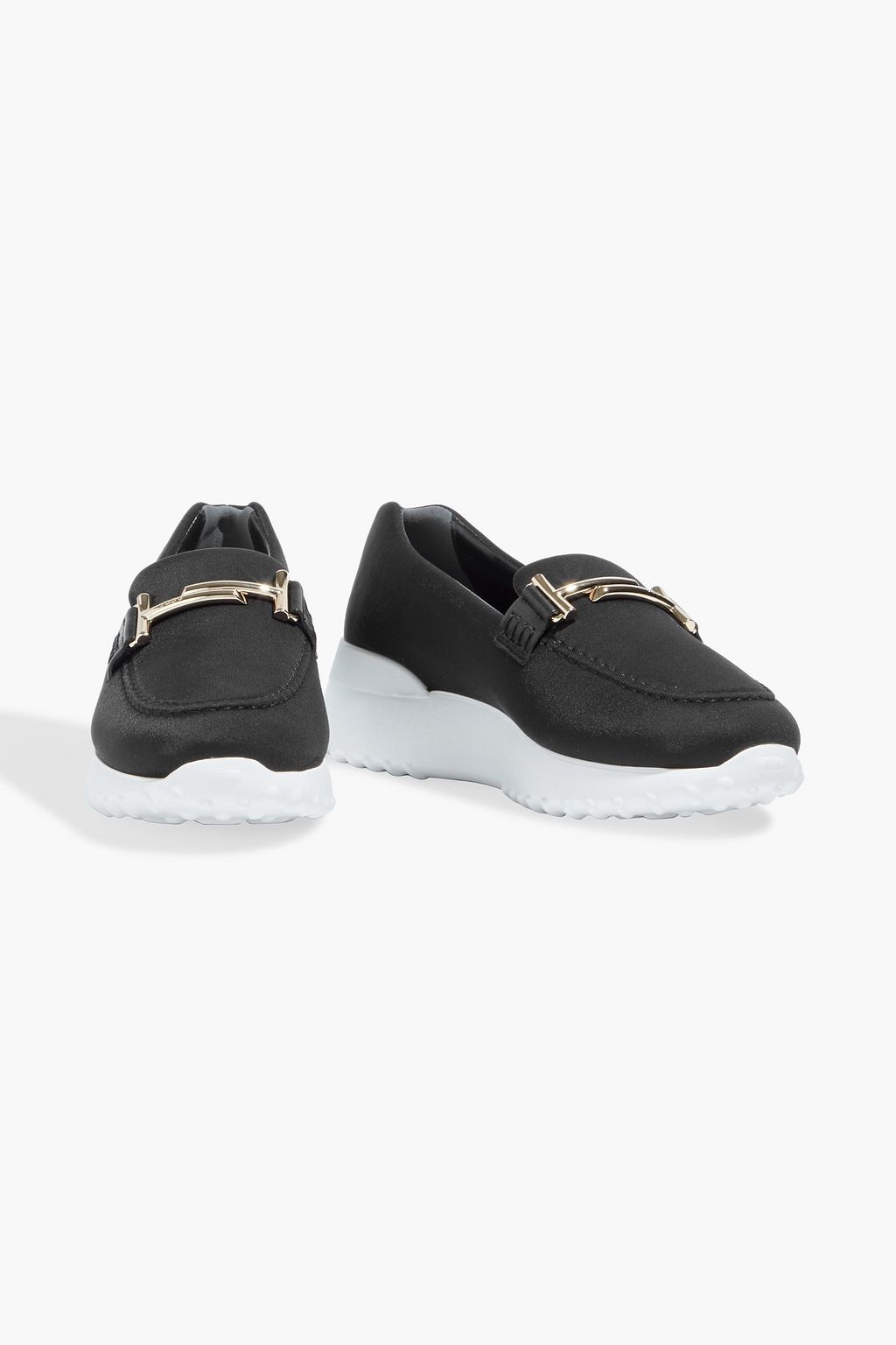 TOD'S 더블 T 네오프렌 로퍼