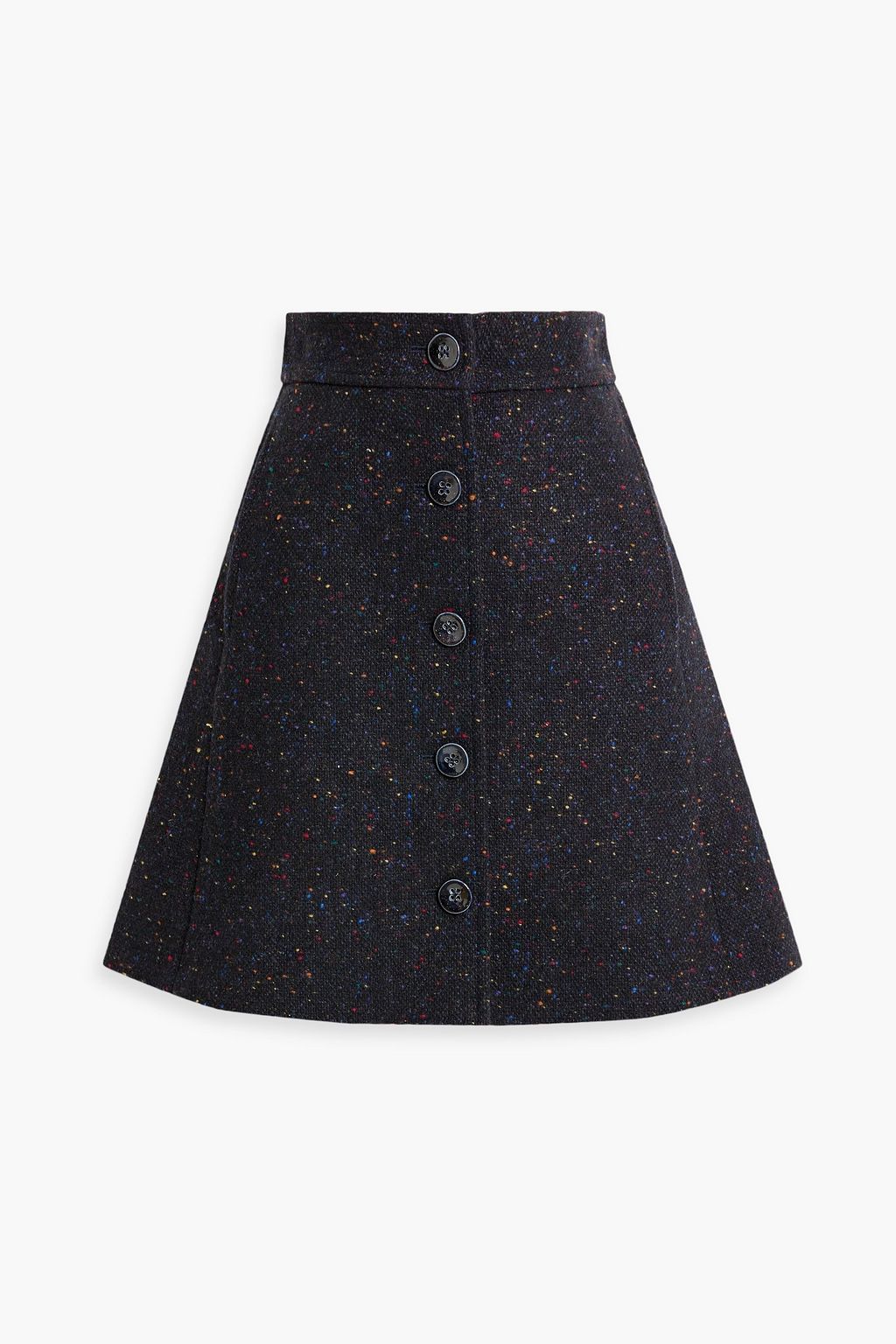 Donegal tweed skirt top