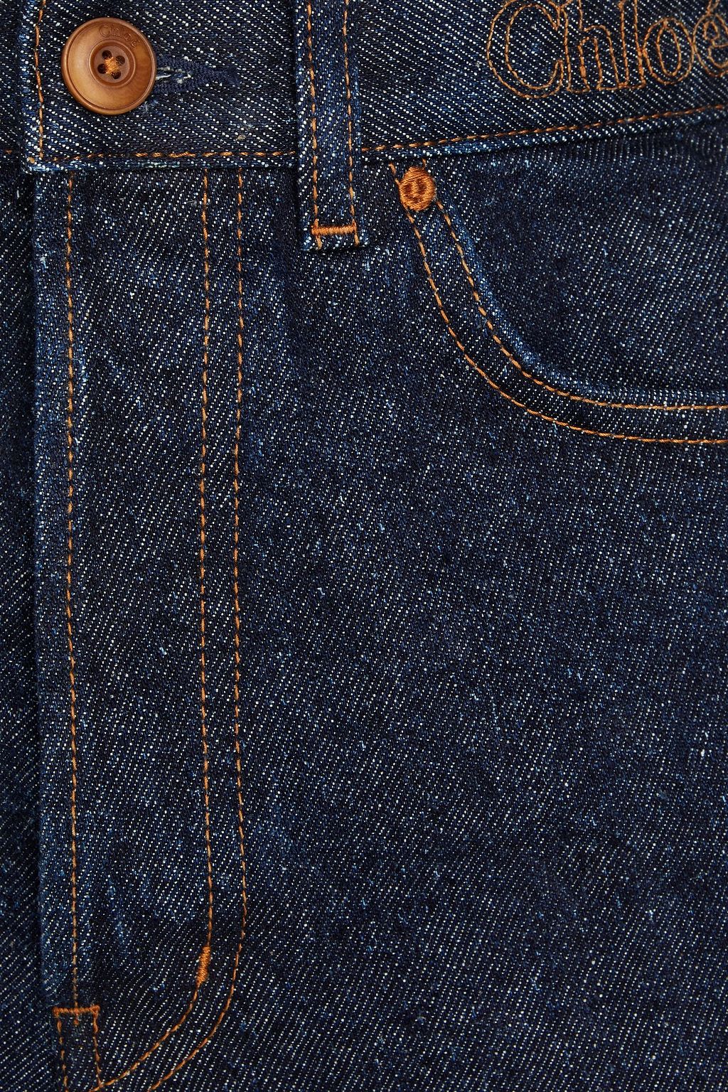 CHLOÉ Denim mini skirt