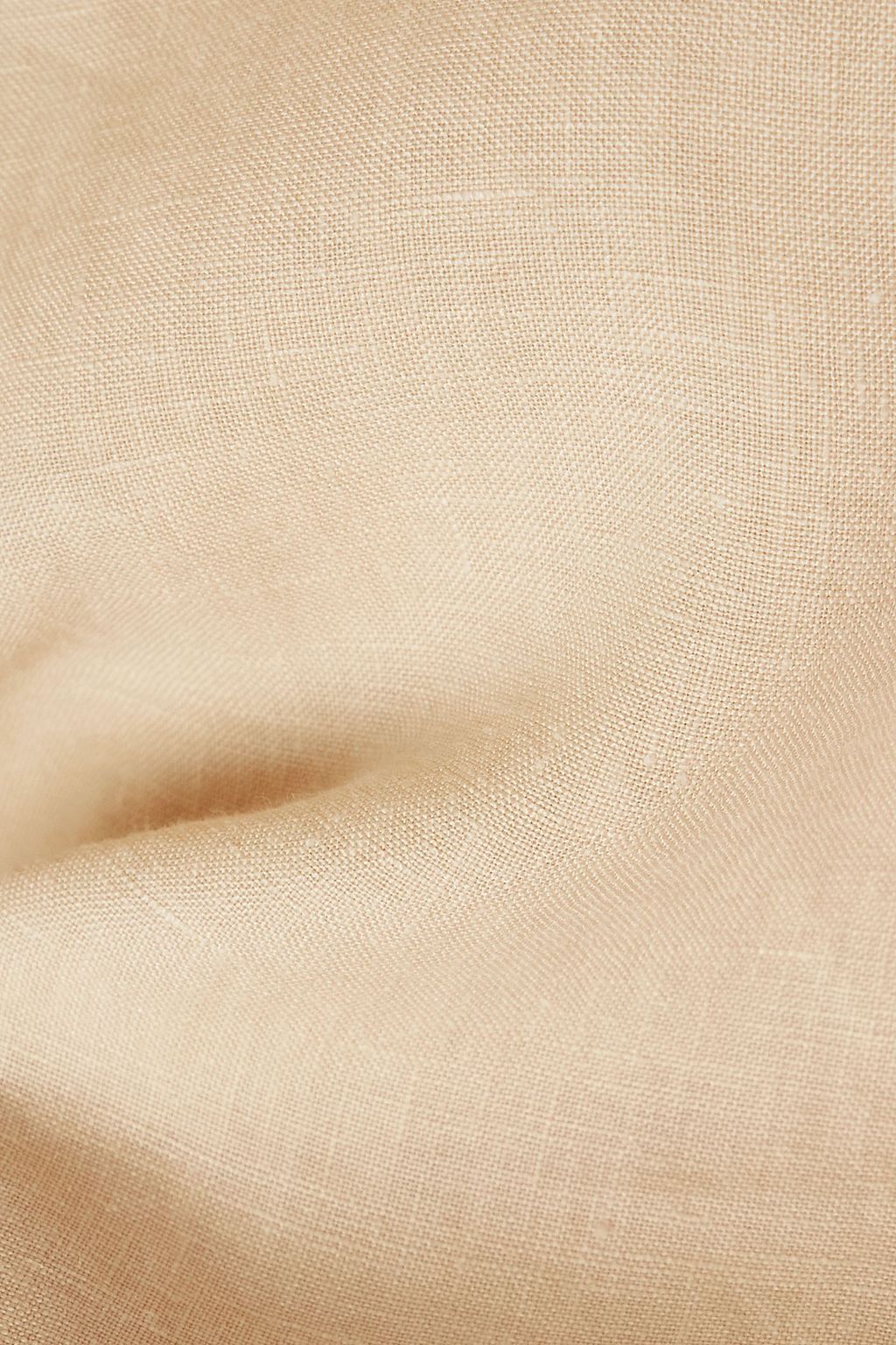 CHLOÉ قميص من الكتان بحواف بتطريز إنجليزي