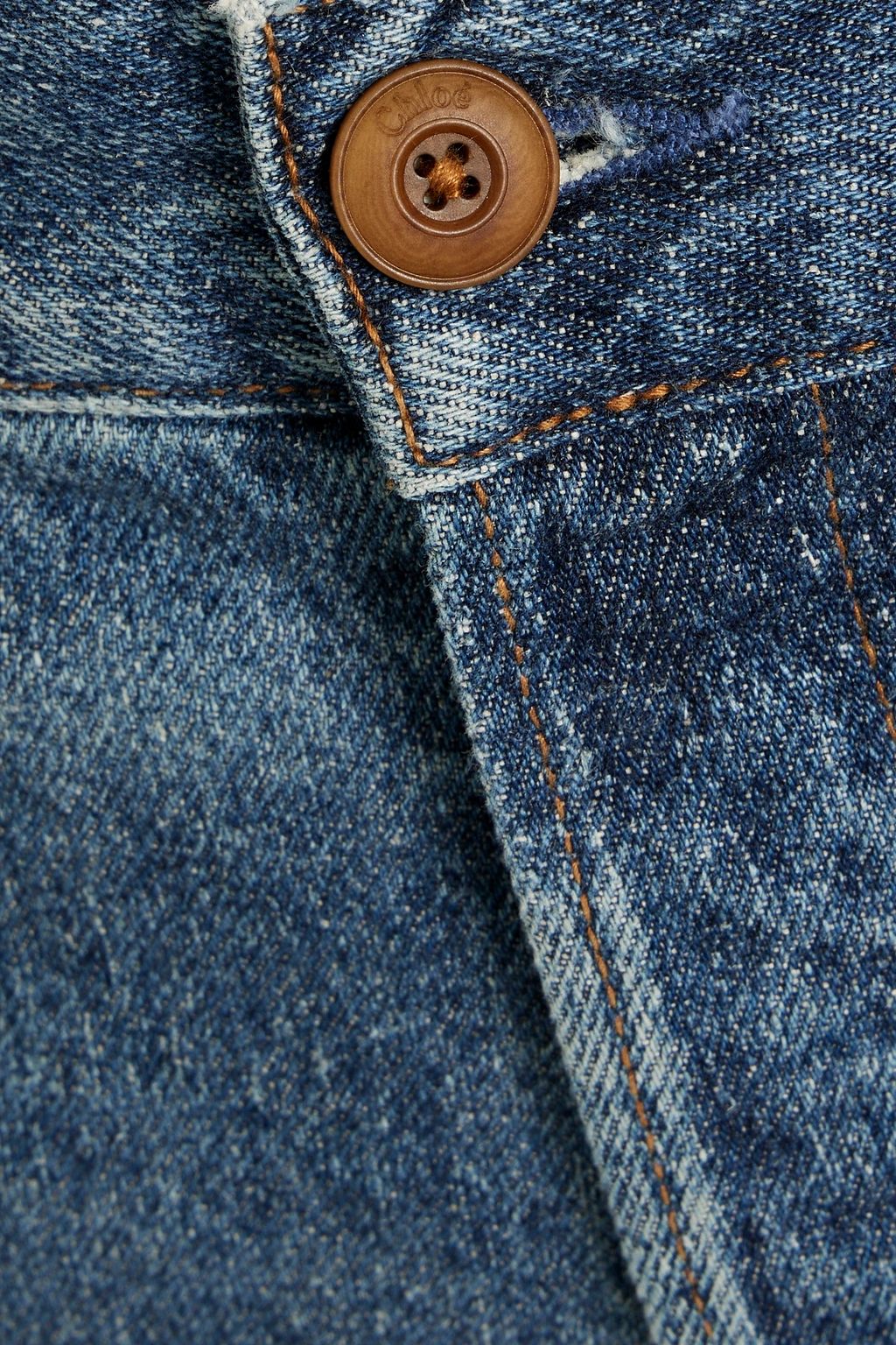 CHLOÉ High-rise wide-leg jeans
