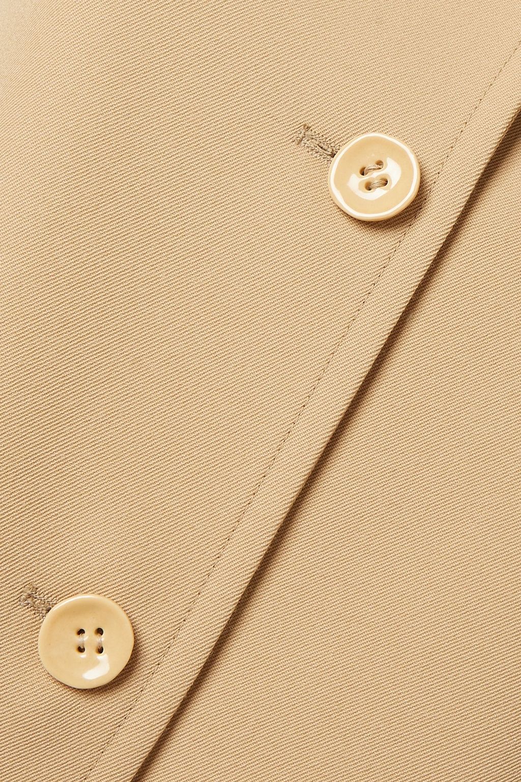 CHLOÉ Belted cape-effect wool trench coat