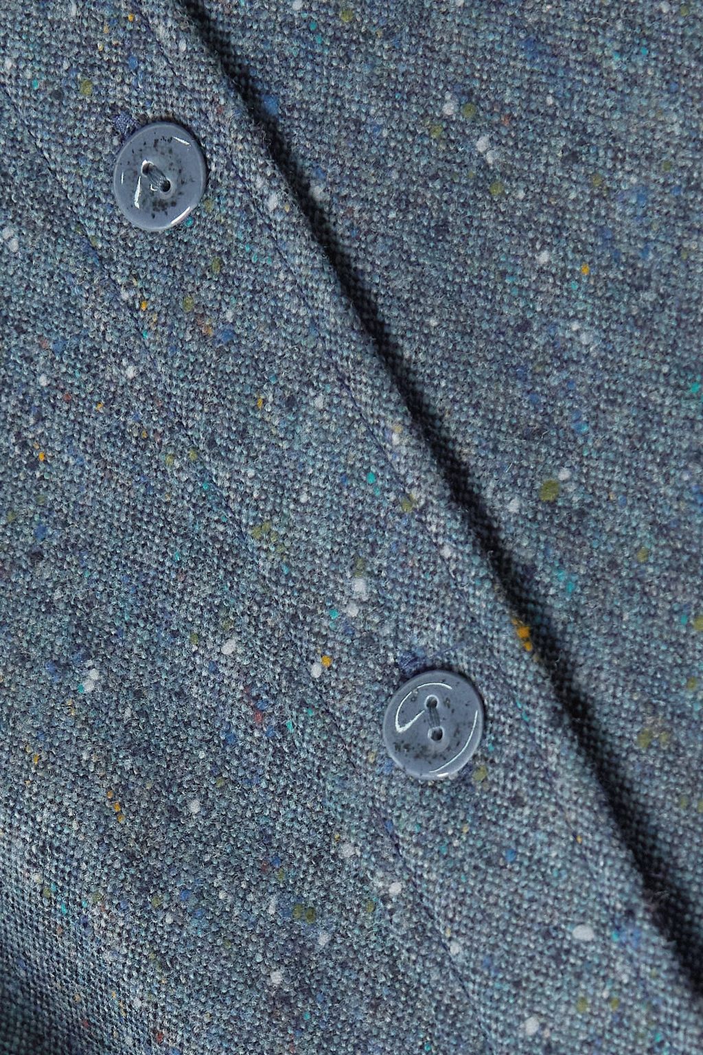 CHLOÉ Donegal wool-tweed shirt
