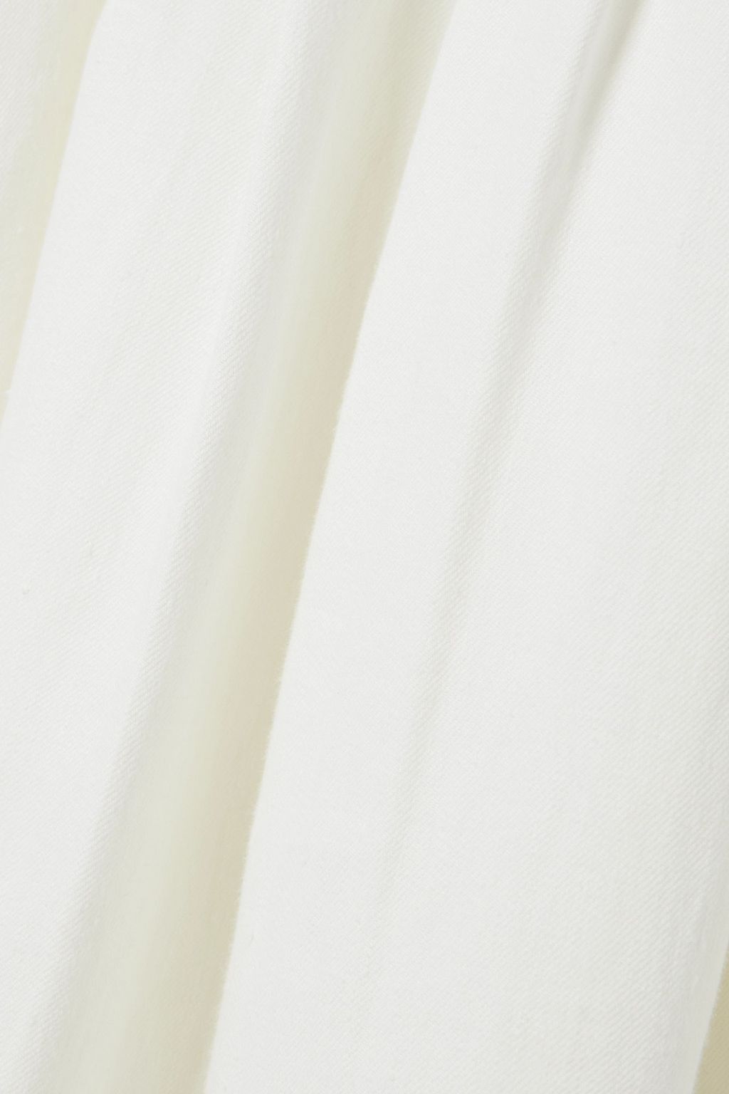 CHLOÉ Pleated linen midi skirt