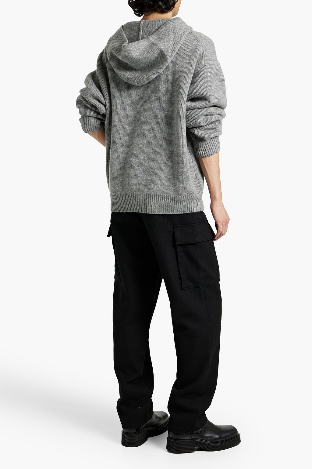 FRAME Cashmere zip-up hoodie