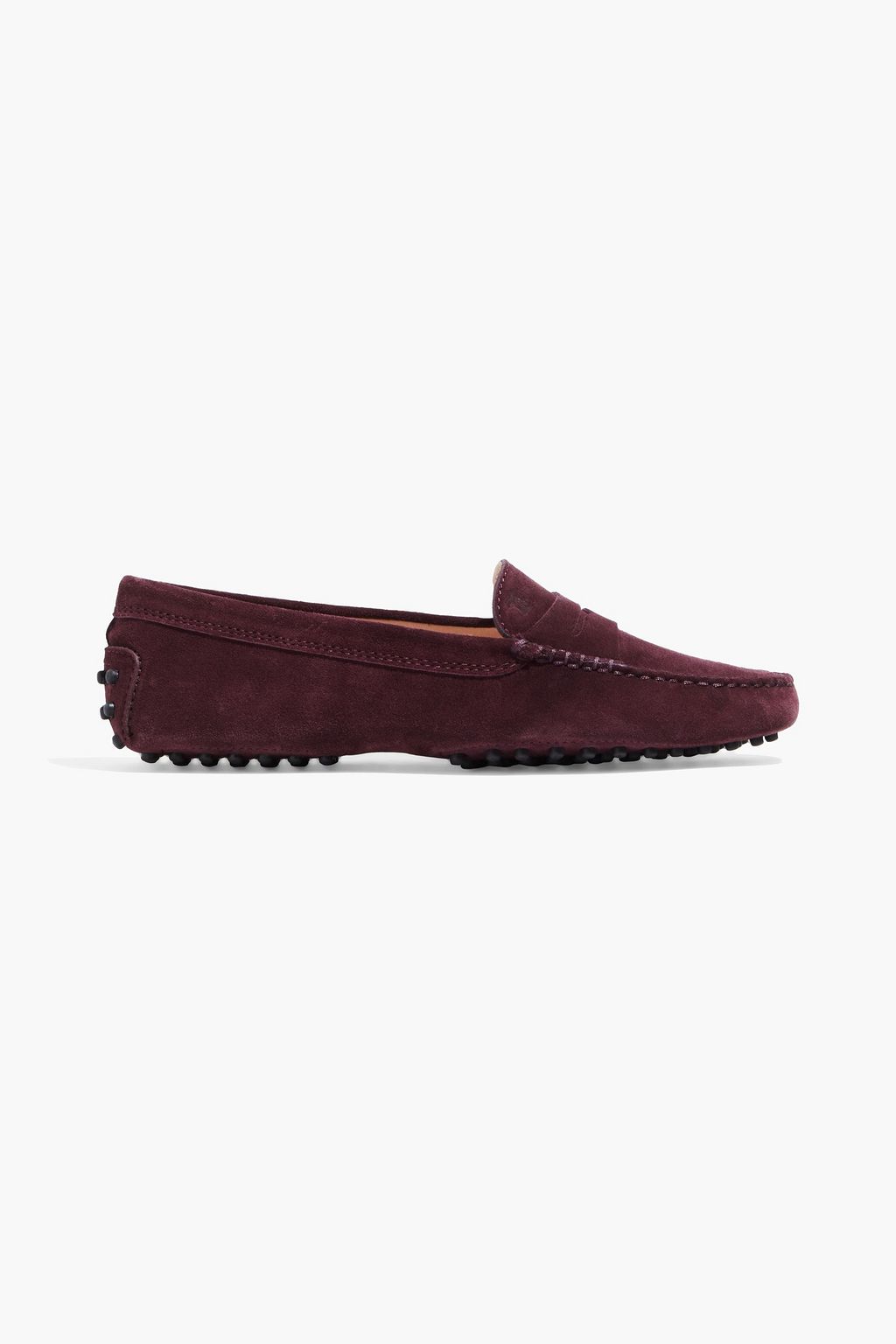 TOD S Gommino suede loafers THE OUTNET