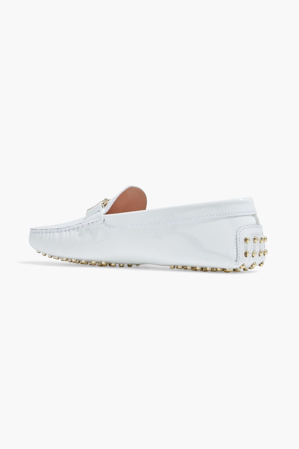 TOD'S Double T patent-leather loafers