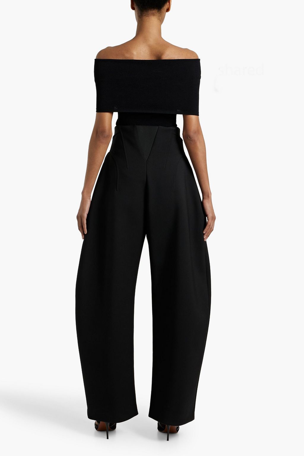ALAÏA Off-the-shoulder stretch-knit bodysuit
