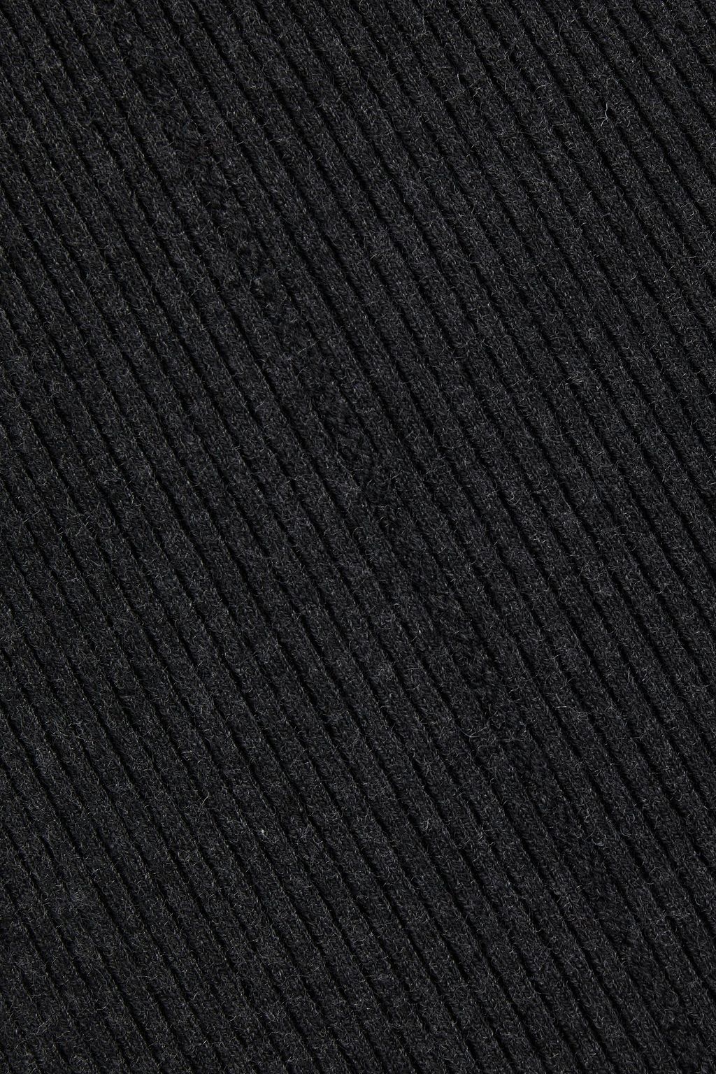 LE ORE Mélange ribbed-knit midi dress