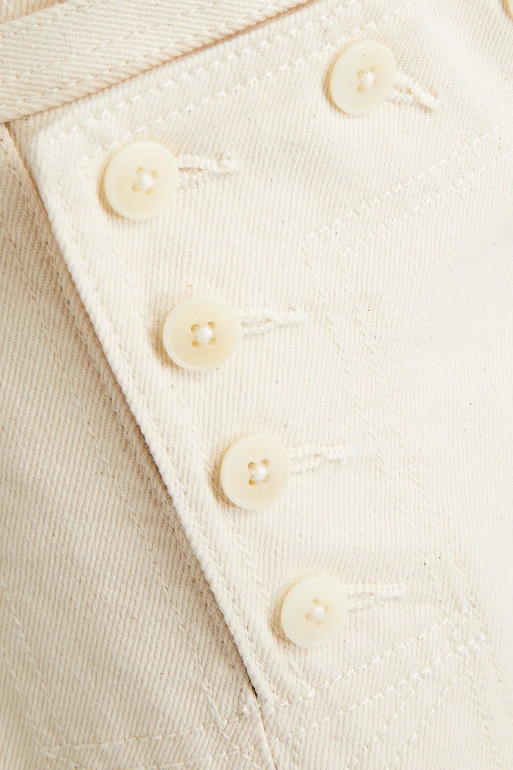 TORY BURCH Hoch sitzende Jeans mit weitem Bein
