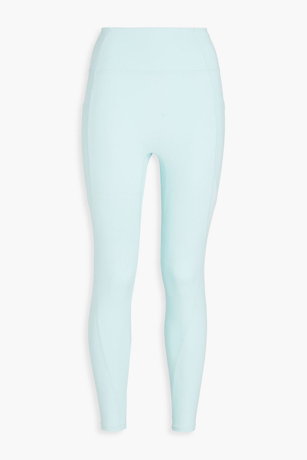 Sky blue Lucca cropped stretch leggings 