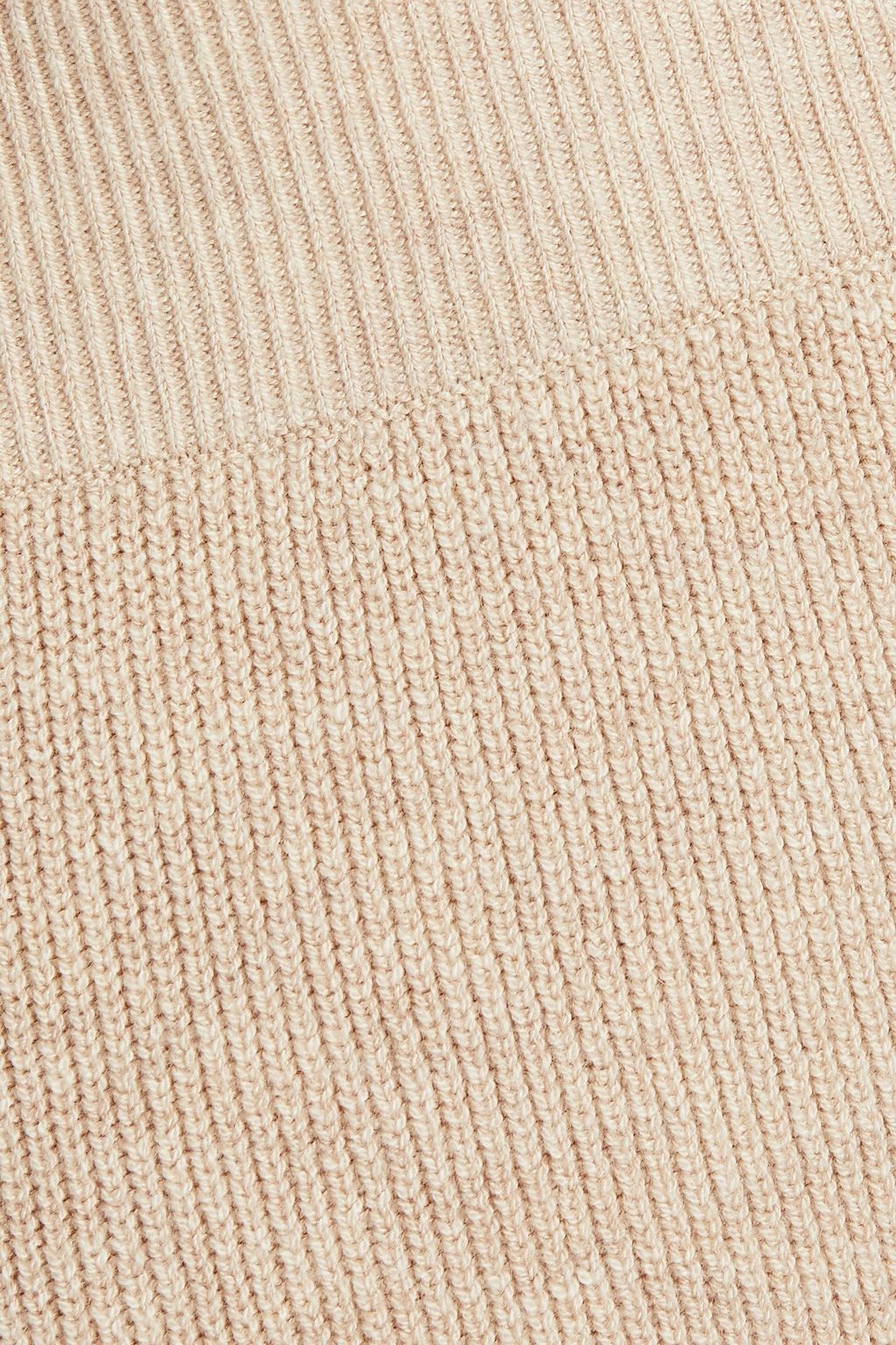 LE ORE Lodi ribbed-knit flared pants