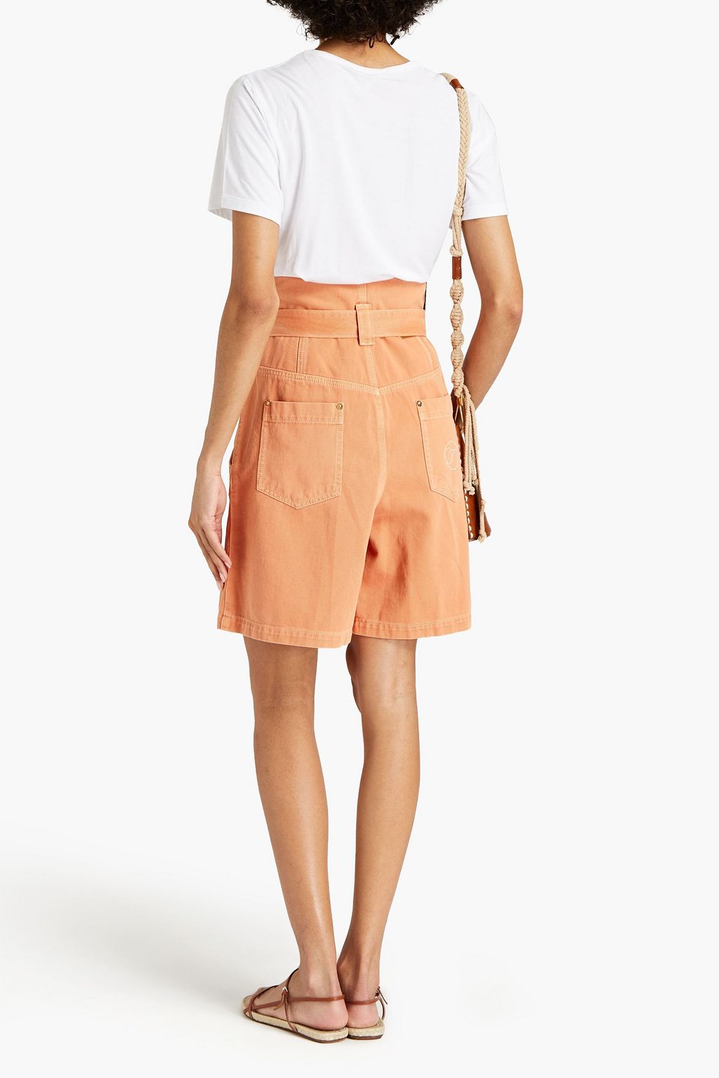 TEMPERLEY LONDON Printed stretch-Micro Modal jersey T-shirt