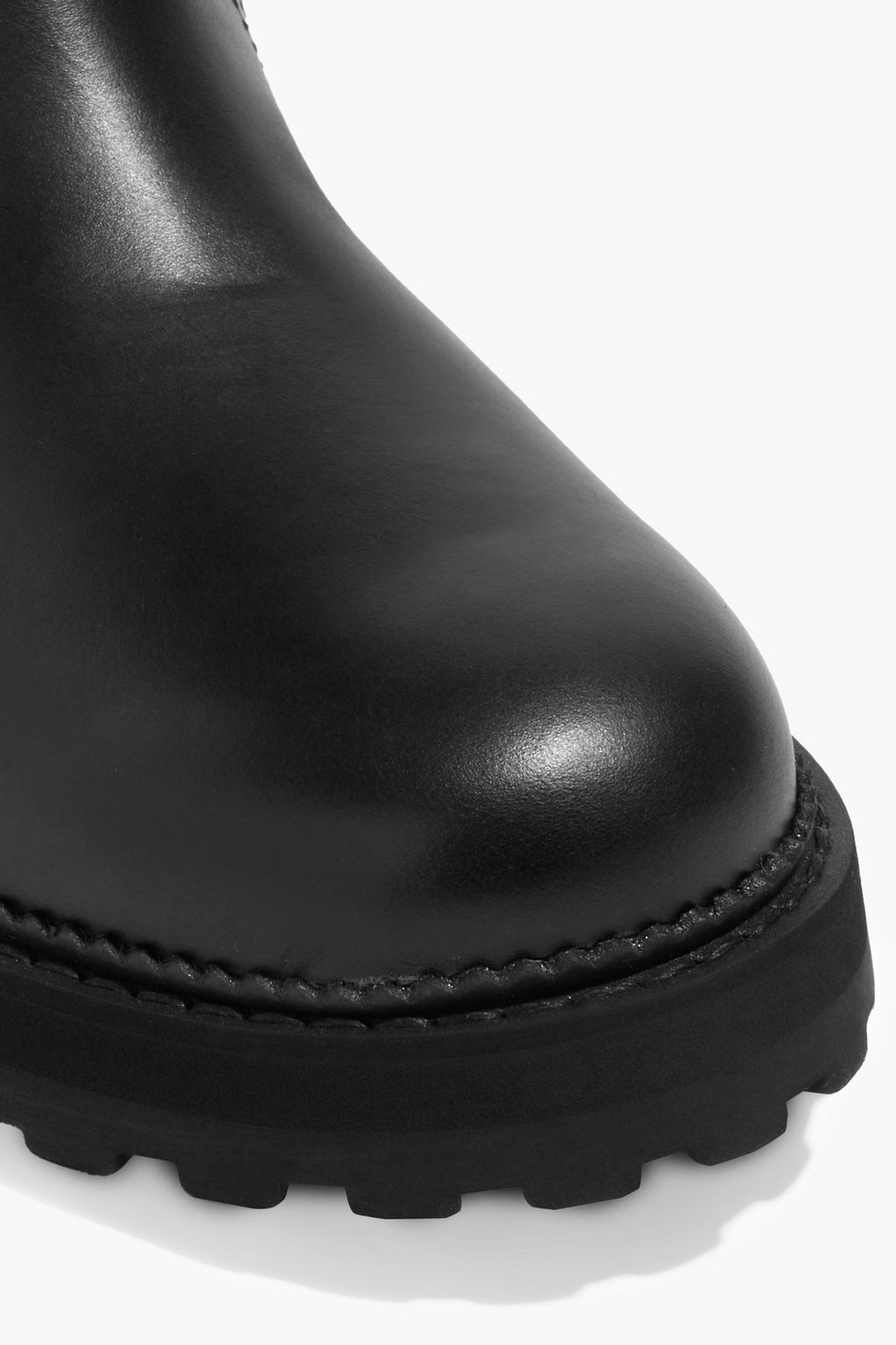 TOD'S Buckle-detailed leather ankle boots