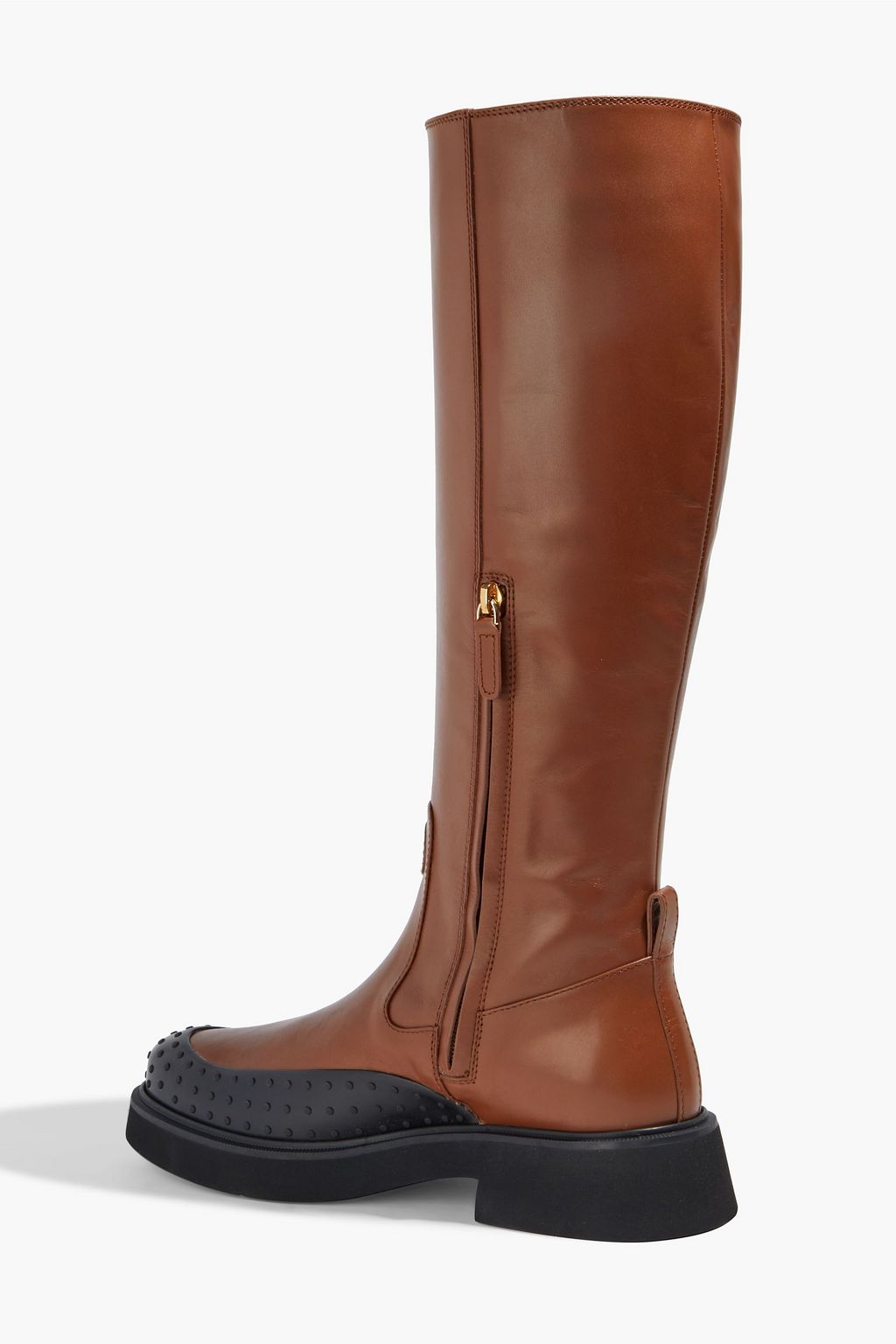 TOD'S حذاء بوت بطول الركبة من الجلد