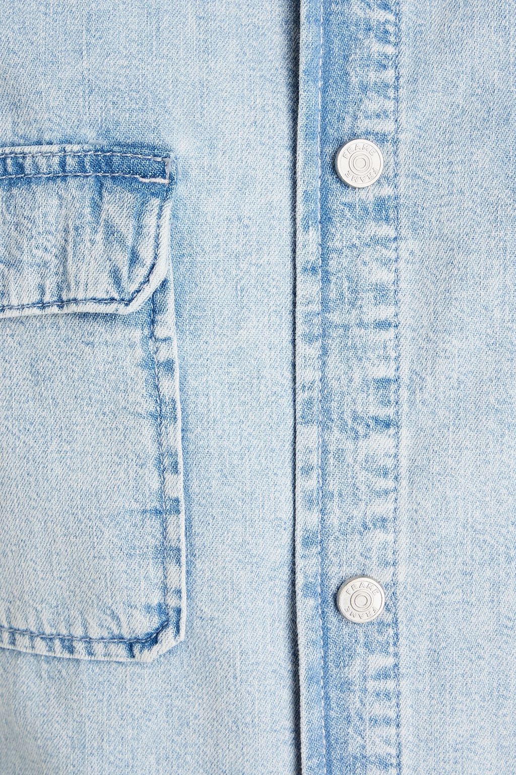 FRAME Faded denim shirt