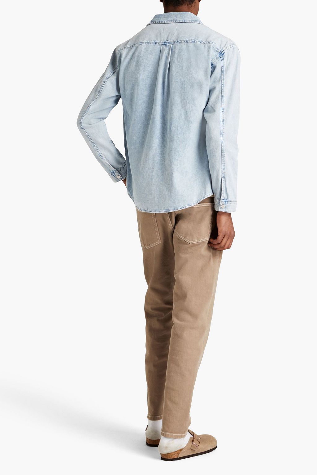 FRAME Faded denim shirt