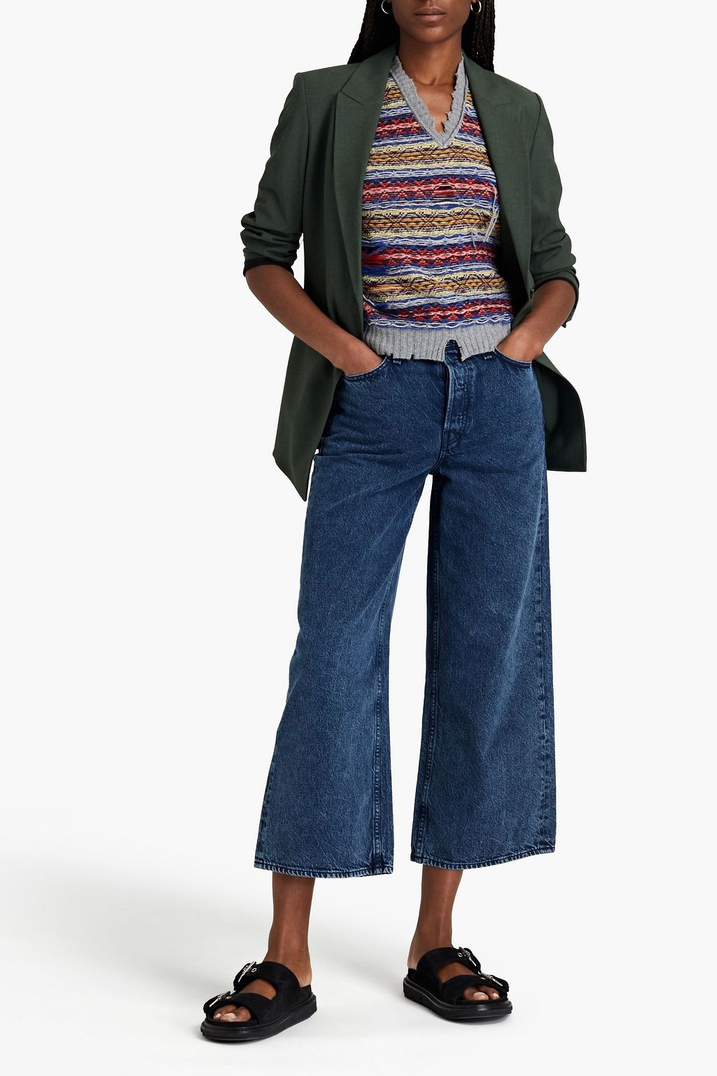 rag and bone maya high rise wide leg