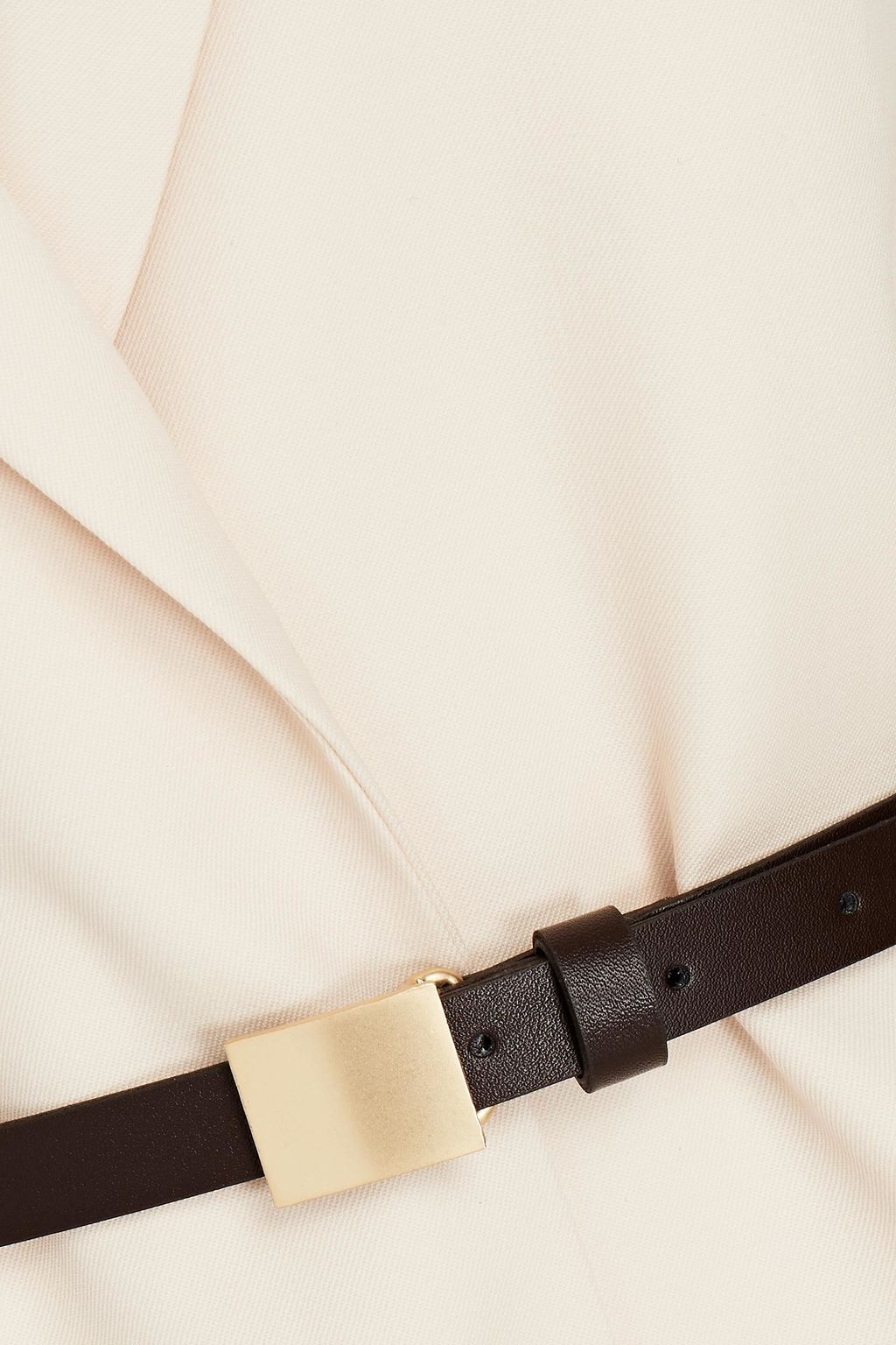 LVIR Belted wool-twill blazer