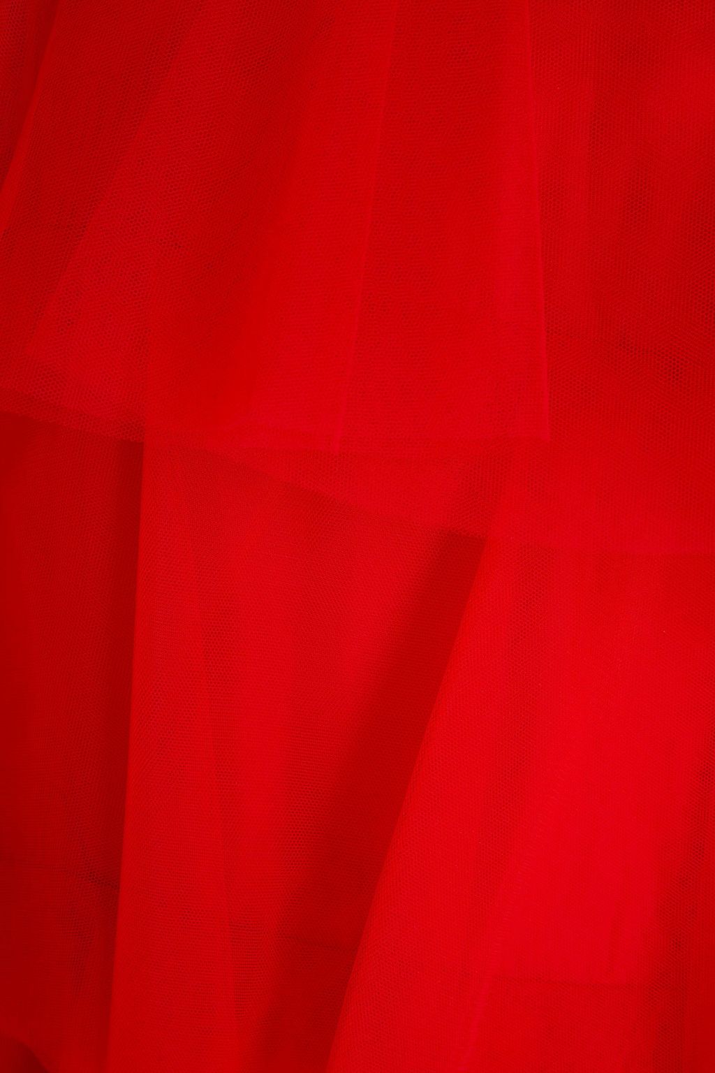LISOU Belle tiered silk-tulle maxi dress