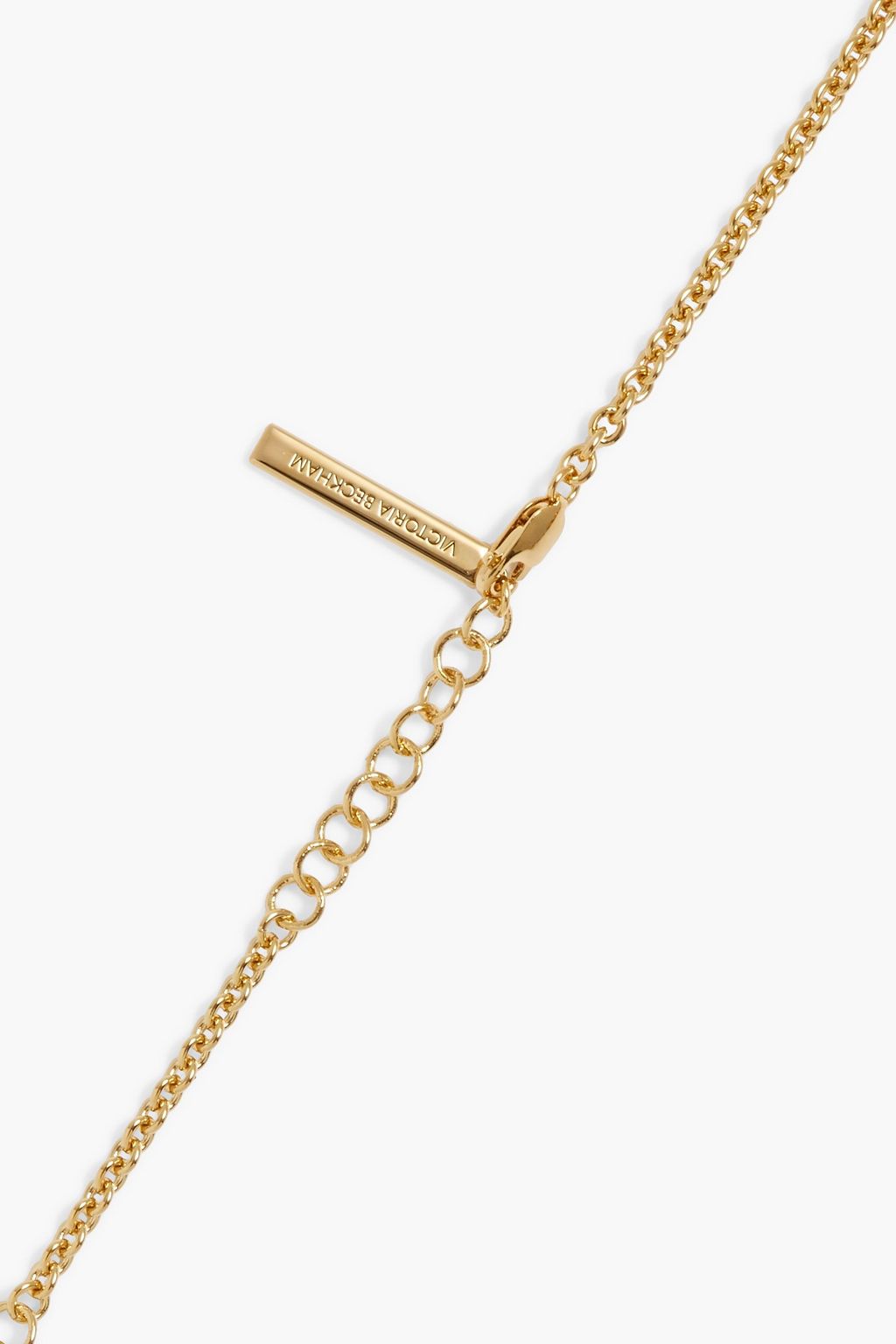 VICTORIA BECKHAM Gold-tone necklace