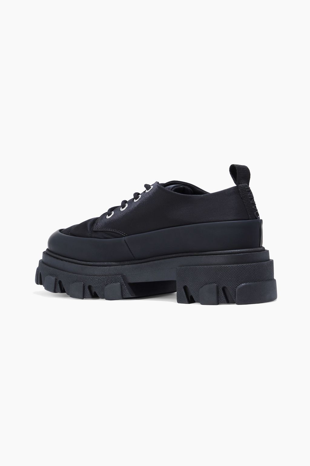 trimmed quilted shell brogues | GANNI 