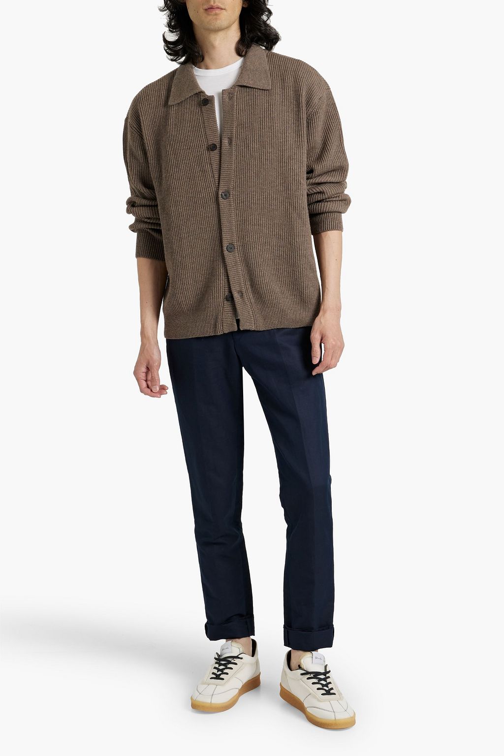 LE 17 SEPTEMBRE Ribbed wool cardigan