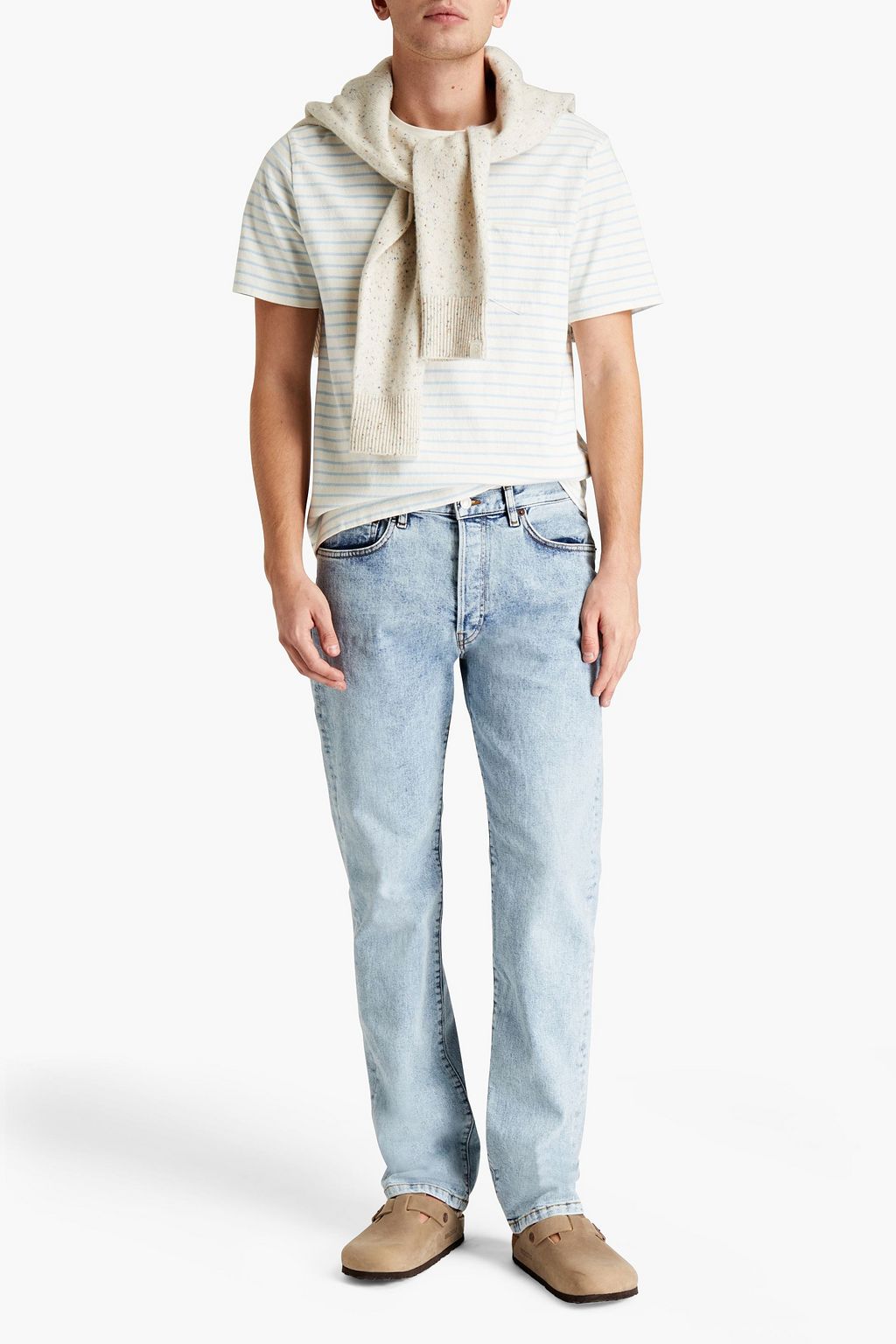 JEANERICA Faded denim jeans