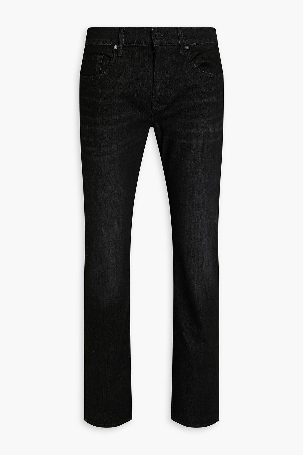 Black Slim-fit faded denim jeans | Sale 