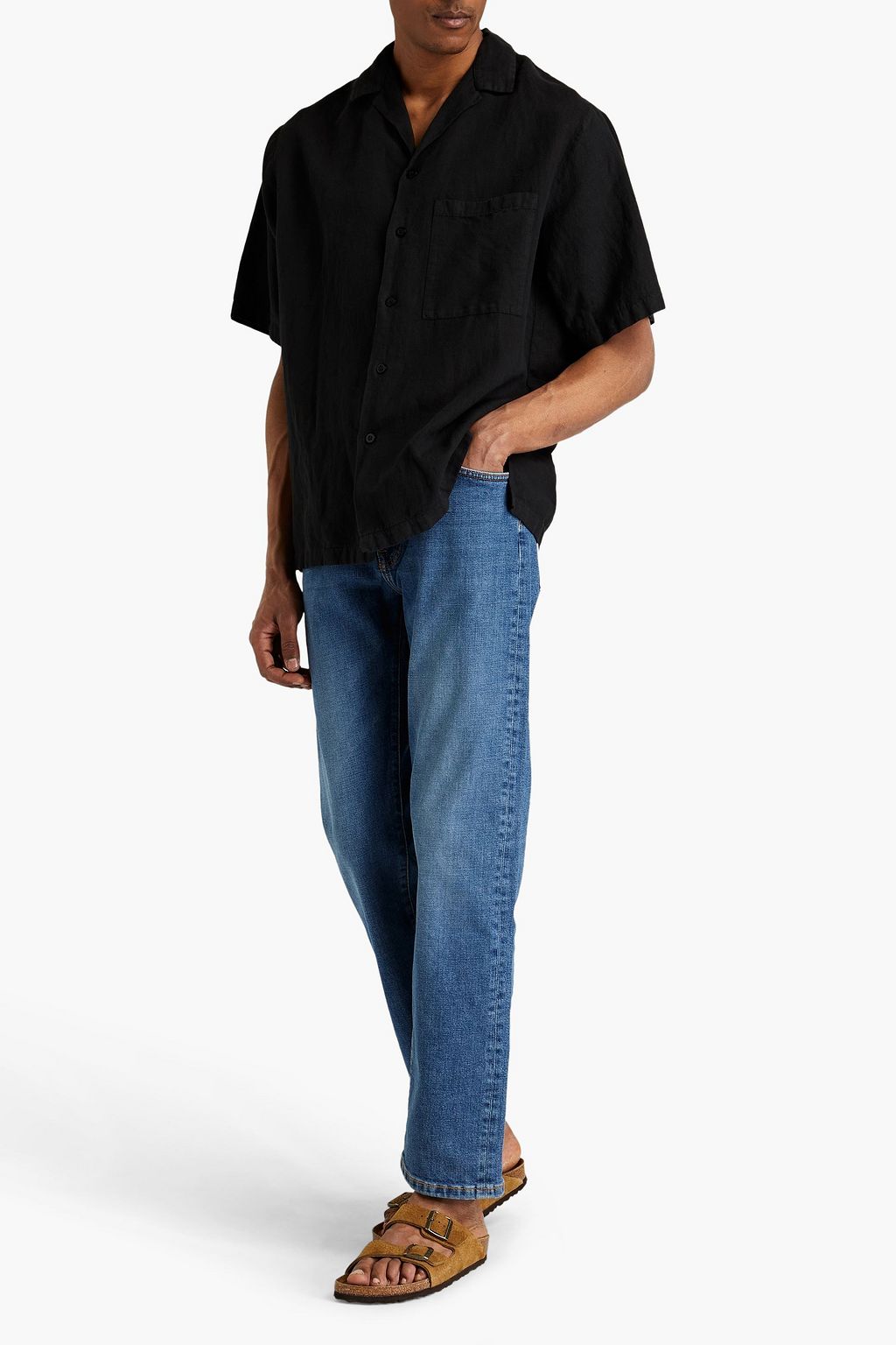 JEANERICA Faded denim jeans