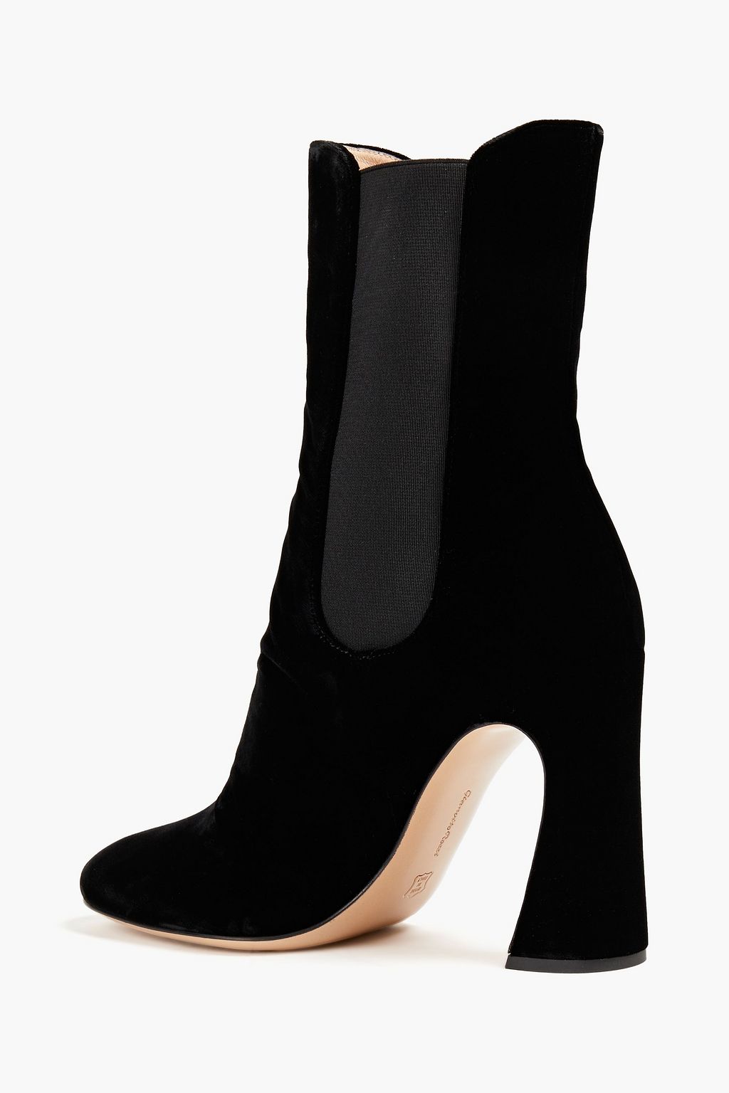 GIANVITO ROSSI Velvet ankle boots