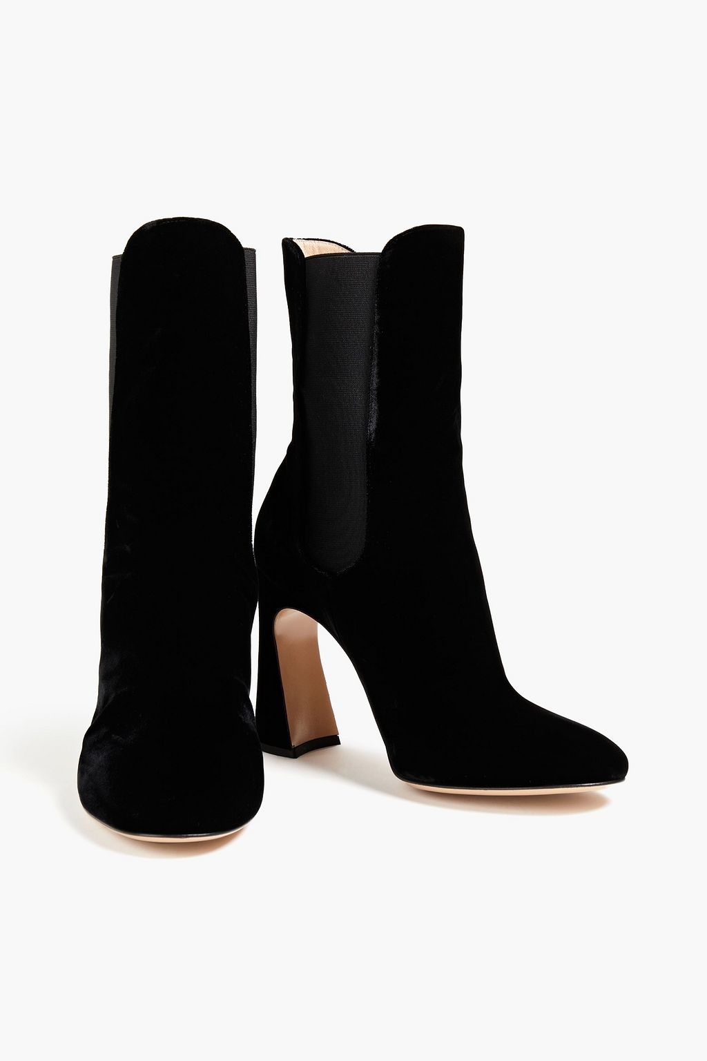 GIANVITO ROSSI Velvet ankle boots