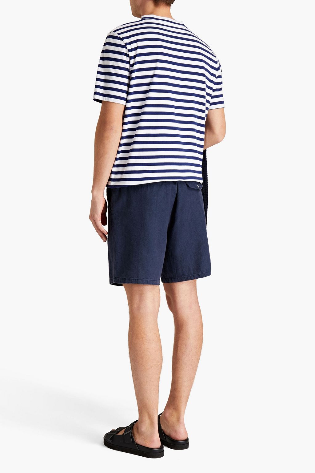 RAG & BONE Baton linen and cotton-blend shorts