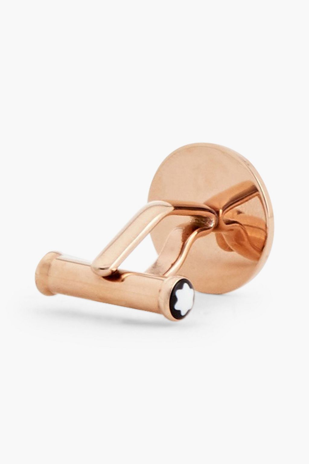 MONTBLANC Roségoldfarbene Manschettenknöpfe mit Perlmutt