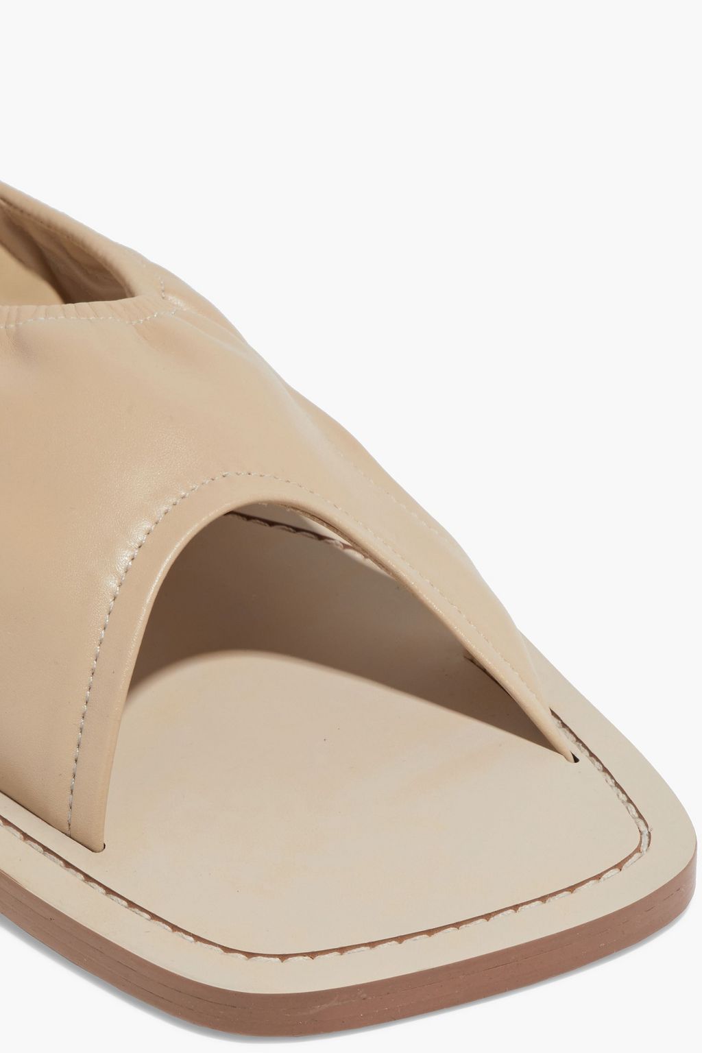 DANSE LENTE Journey cutout faux leather slides