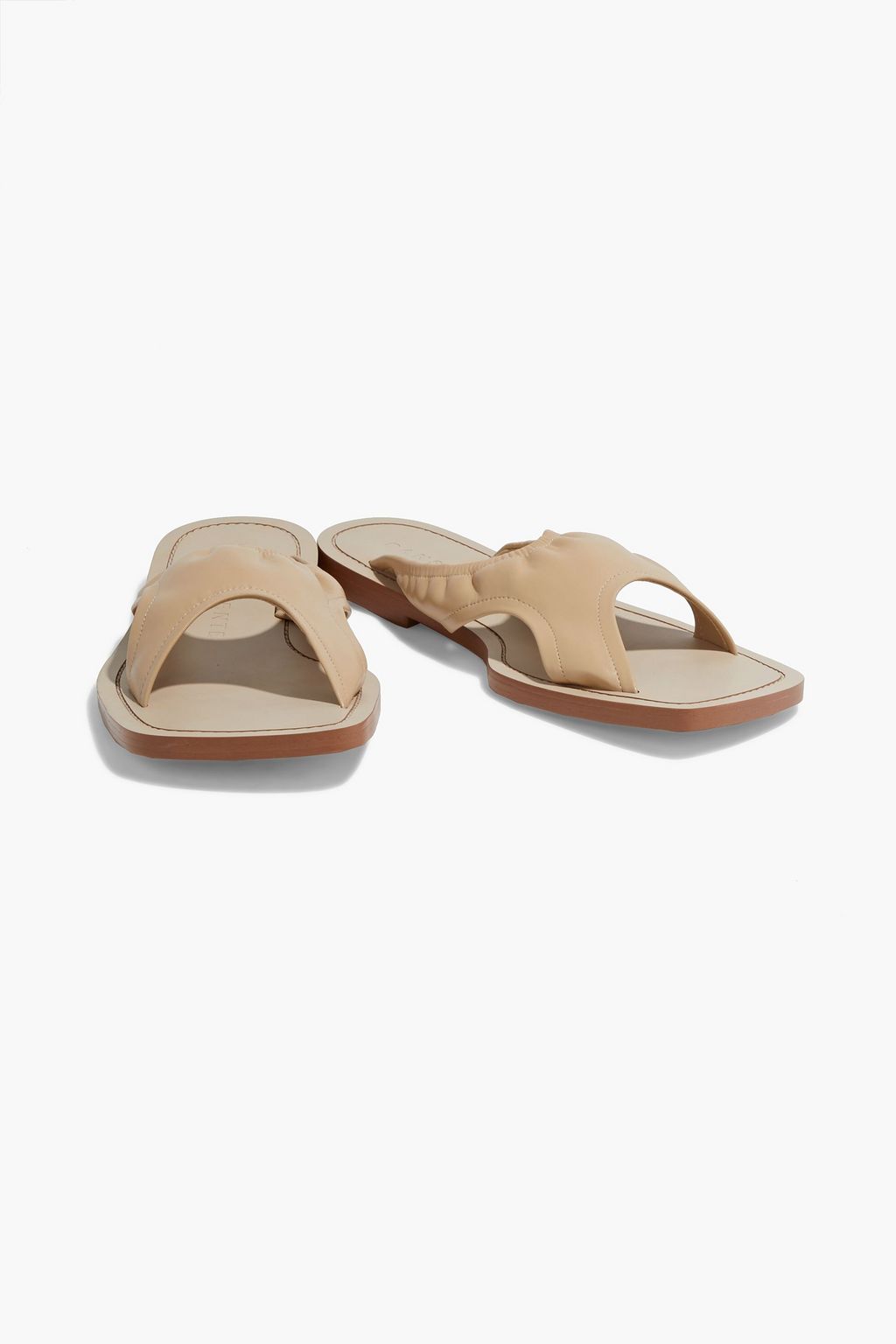 DANSE LENTE Journey cutout faux leather slides